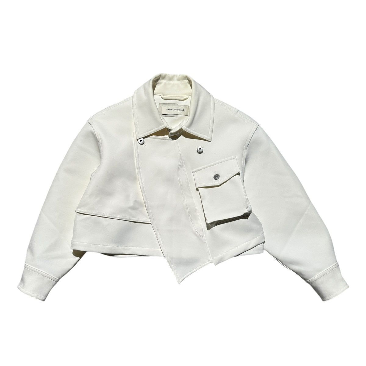 Feng Chen Wang Cropped paneled jacket Size S / US 4 / IT 40 - 2 Thumbnail