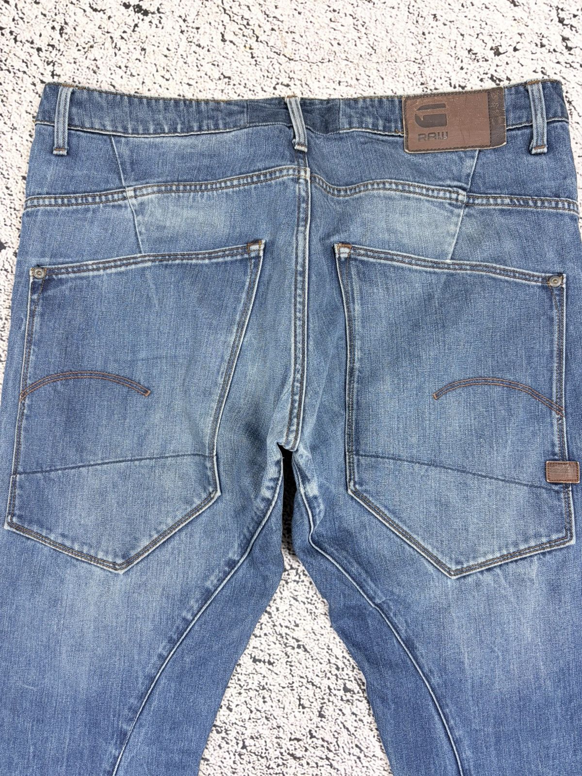 G-Star G-Star RAW Type C 3D Loose Tapered Denim Jeans Blue W34 L32 Size US 34 / EU 50 - 4 Thumbnail