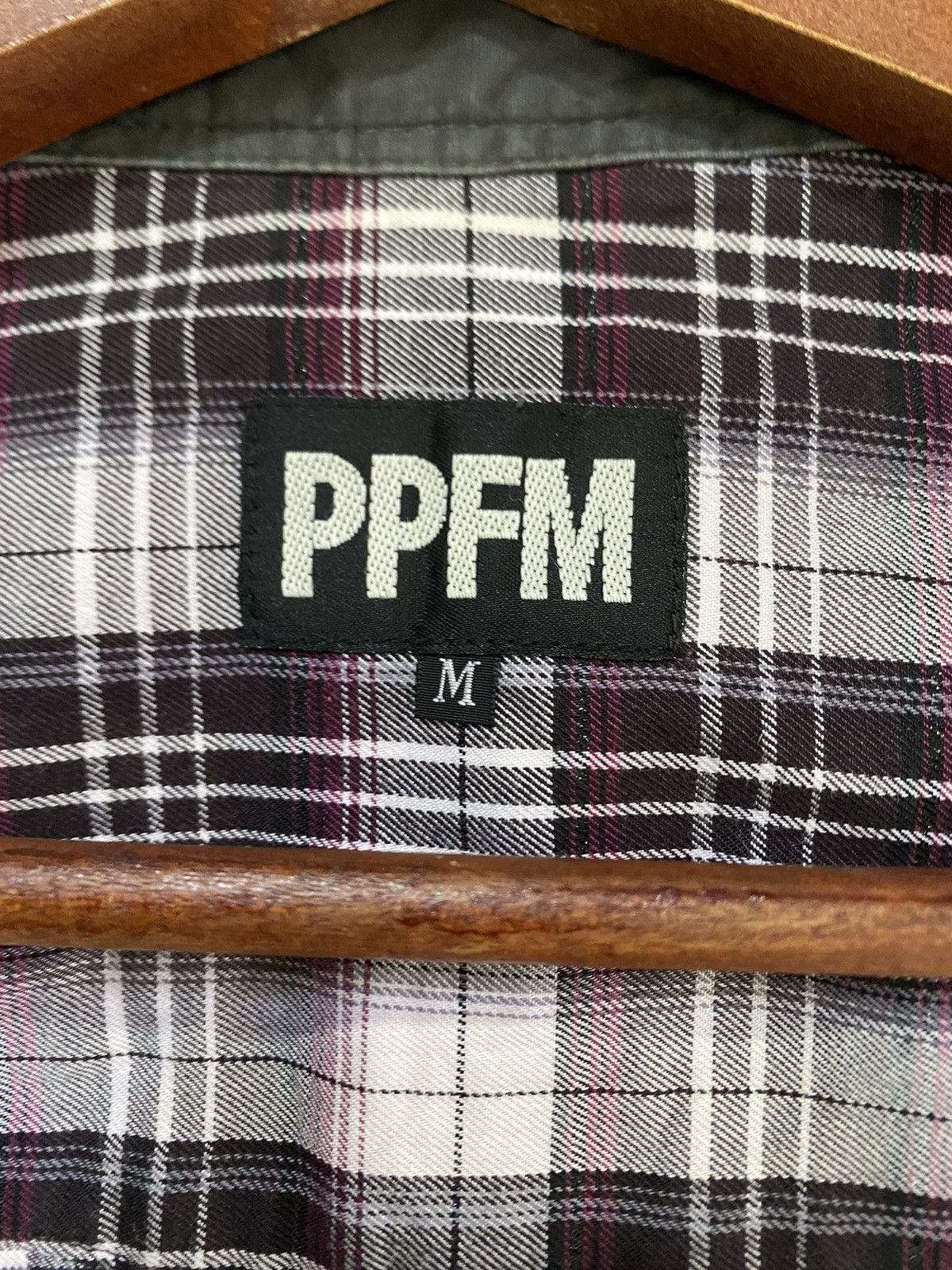 Flannel × Japanese Brand × PPFM PPFM Button Up Flannel Size US M / EU 48-50 / 2 - 12 Thumbnail