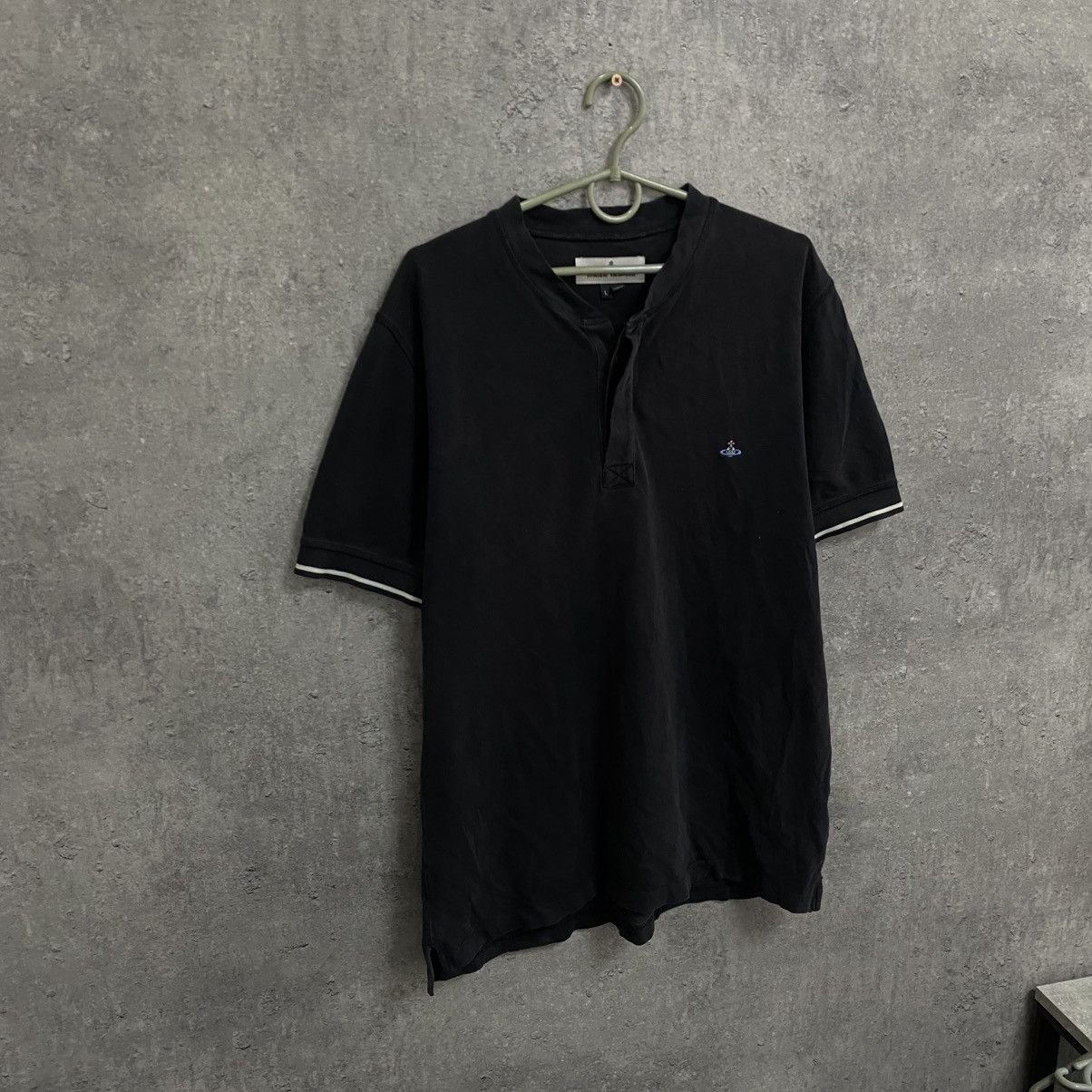 Vivienne Westwood Vivienne Westwood Polo T-Shirt Rare Retro Hype Y2K Size US L / EU 52-54 / 3 - 2 Thumbnail