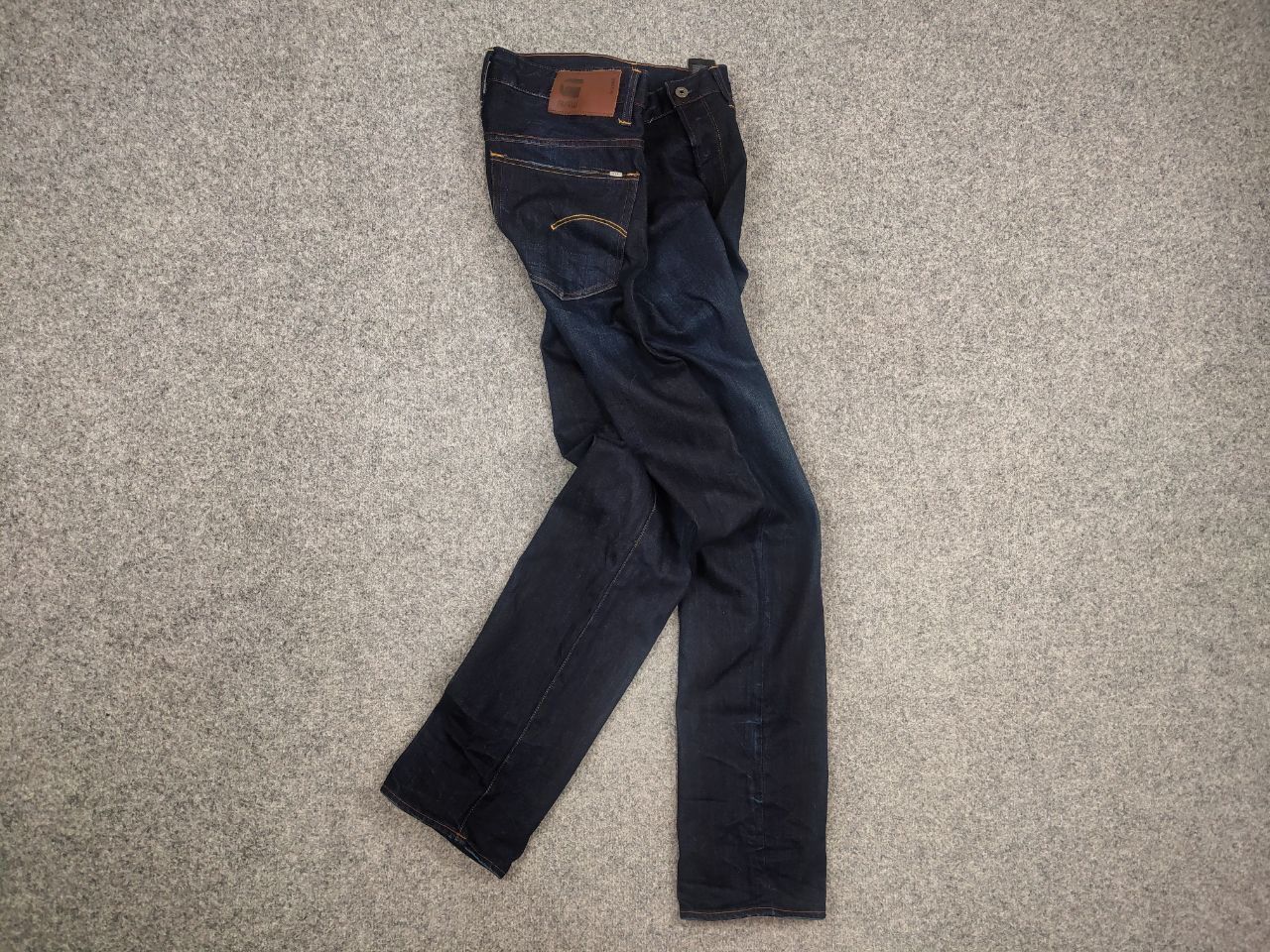 G-Star G Star Raw 3301 tapered dark wash Denim Jeans Vintage Style Size US 32 / EU 48 - 8 Thumbnail