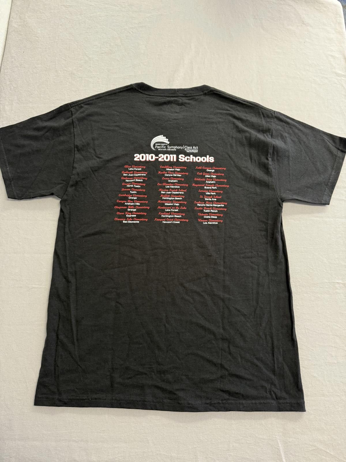 Hanes Ludwig Van Beethoven T-shirt Pacific Symphony 2011 Size US M / EU 48-50 / 2 - 2 Thumbnail