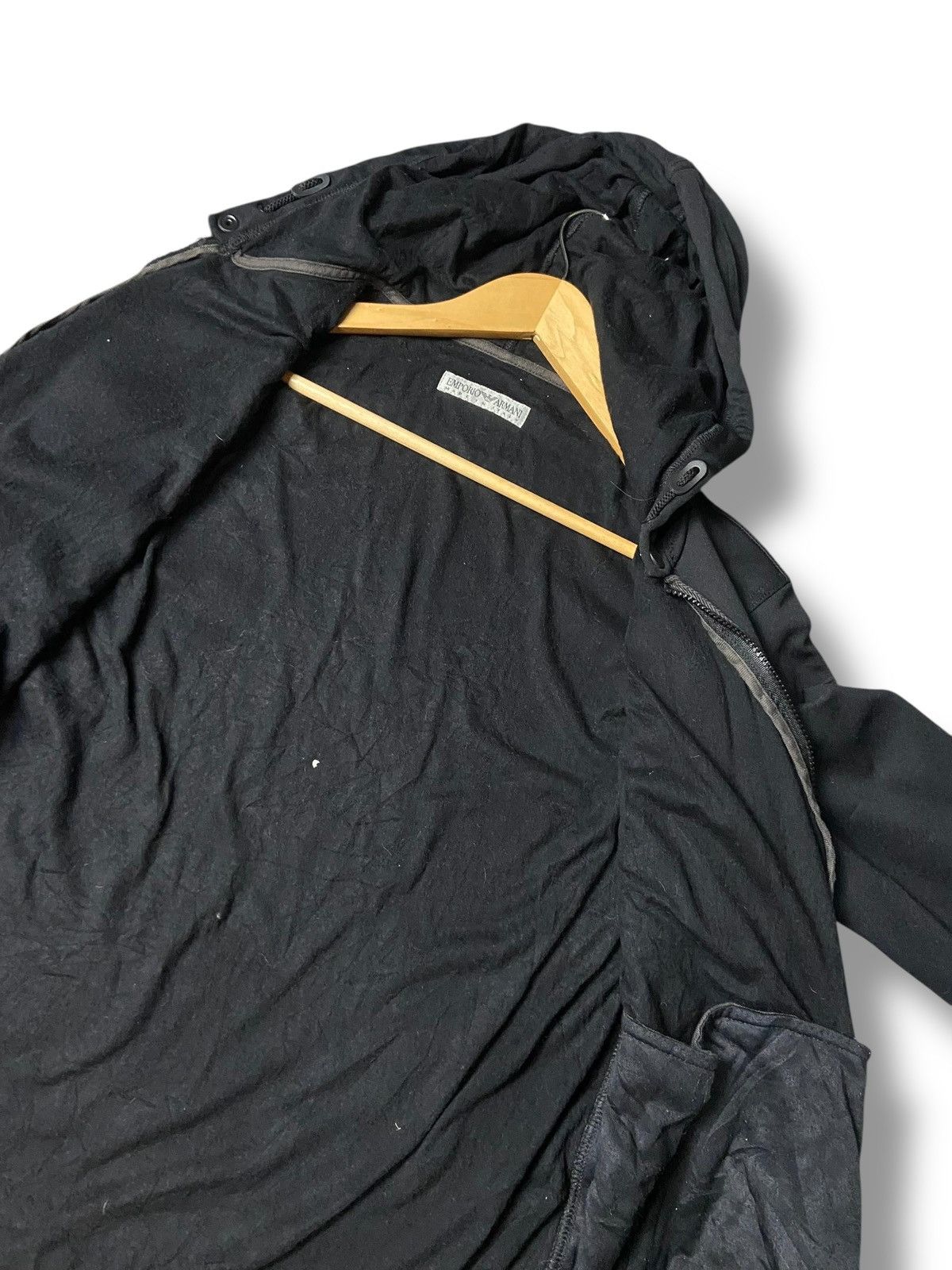 Emporio Armani Emporio Armani Zip Up Jacket with Hood (166) Size US XXS / EU 40 - 2 Thumbnail