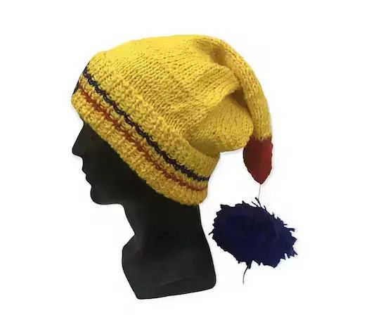 Japanese Brand × Kapital × Vintage Japanese Brand Knit Design Beanie Hat Size ONE SIZE - 2 Thumbnail