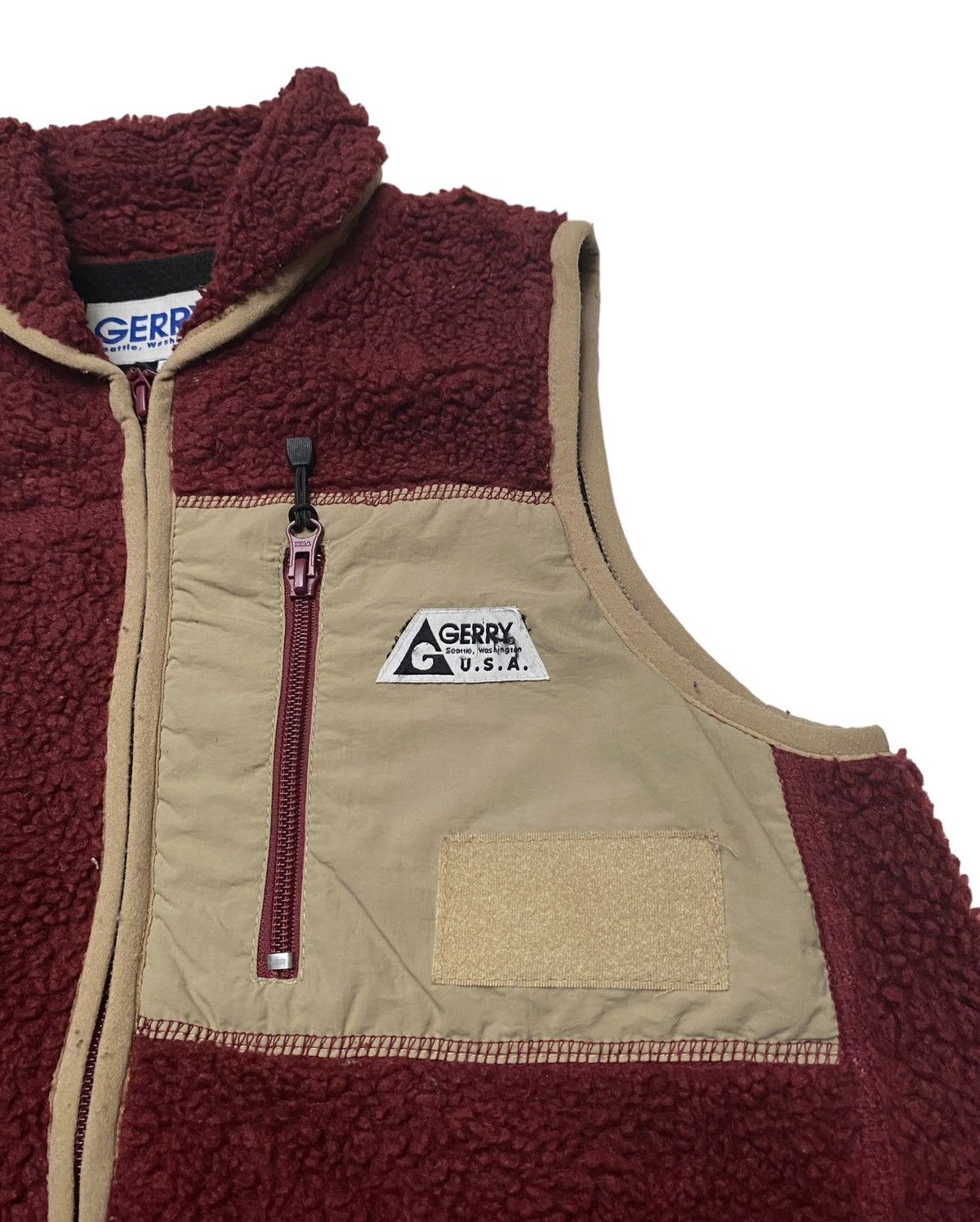 Vintage Vintage Brand Gerry Fleece Vest 1990s Size US M / EU 48-50 / 2 - 4 Thumbnail