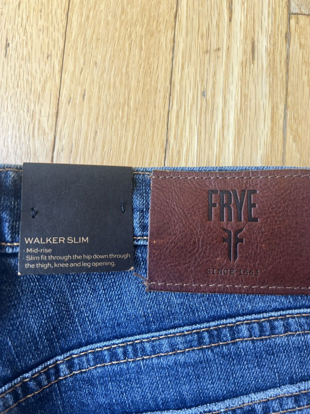 Frye Frye Indigo Walker Slim Denim Size US 29 - 3 Thumbnail