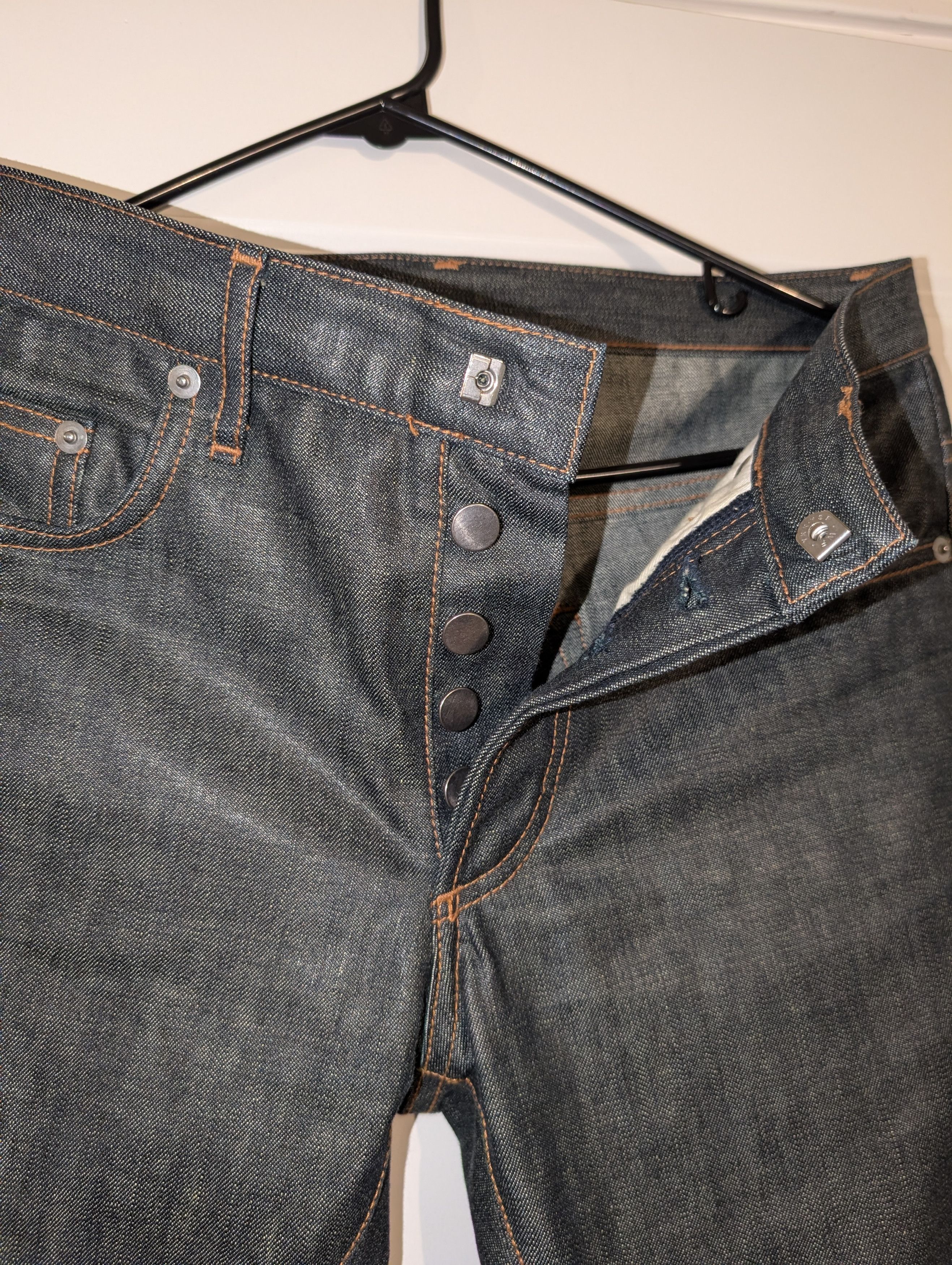 Dior Dior Homme AW07 Coated Raw Denim Size US 28 / EU 44 - 5 Thumbnail