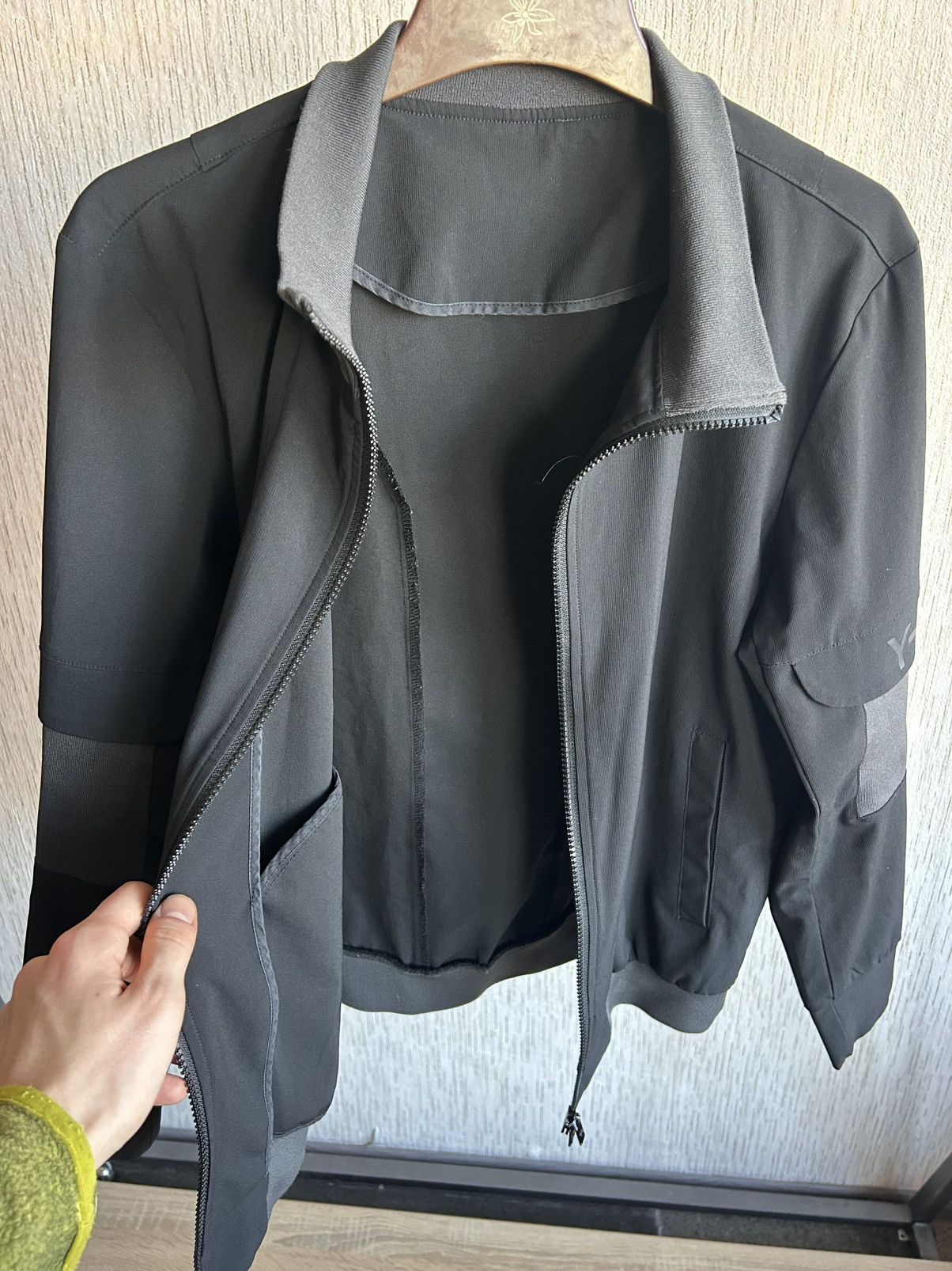 Japanese Brand × Y-3 × Yohji Yamamoto Yohji Yamamoto Y-3 Light Weight Track Jacket Size US M / EU 48-50 / 2 - 6 Thumbnail