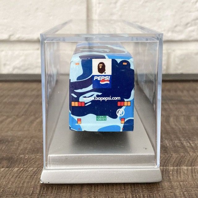 Bape × Pepsi 2001 BAPE × PEPSI Miniature Toy Bus ABC CAMO BLUE NIGO APE Size ONE SIZE - 5 Thumbnail
