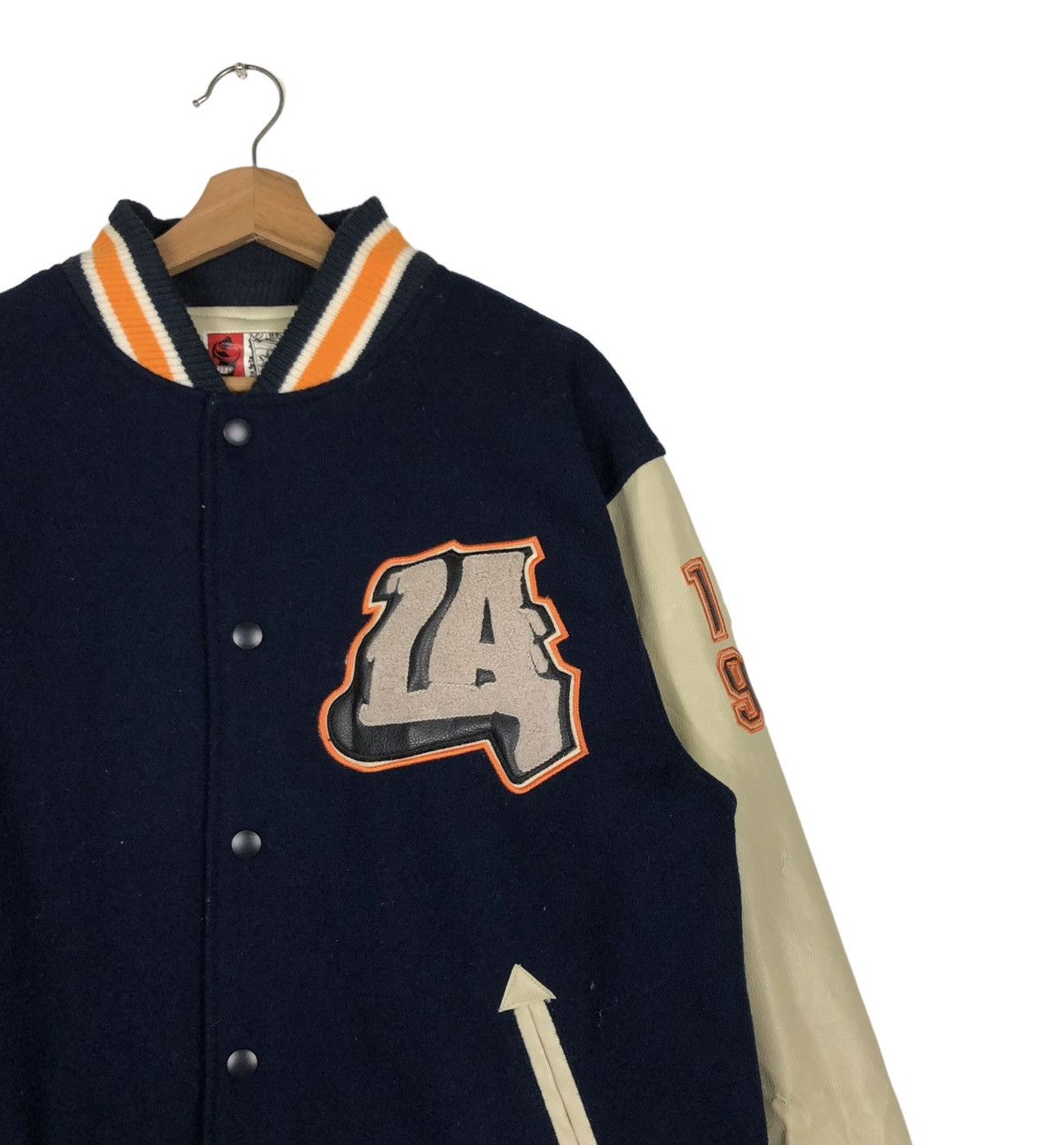 Japanese Brand 🔥VINTAGE LEATHER VARSITY JACKET CONART USA BIG LOGO Size US M / EU 48-50 / 2 - 11 Thumbnail