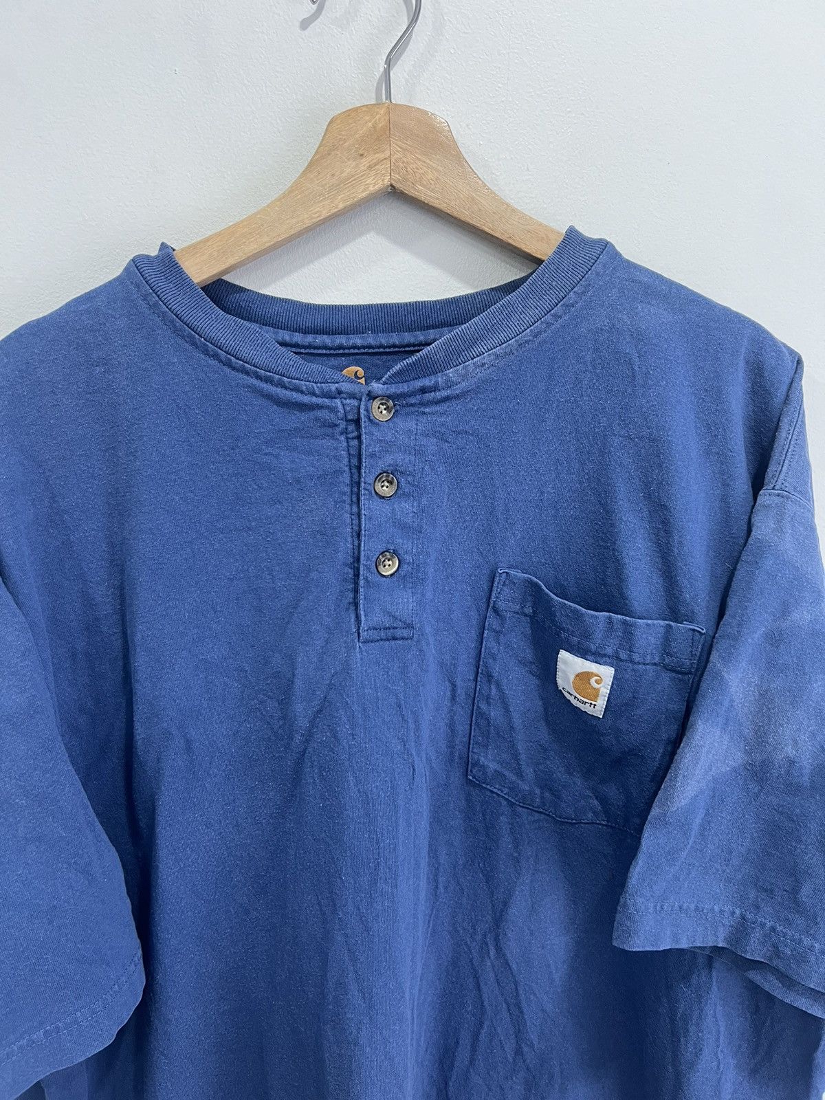Carhartt Vintage Y2K Carhartt Pocket Tee Shirt XL Size US XL / EU 56 / 4 - 2 Thumbnail