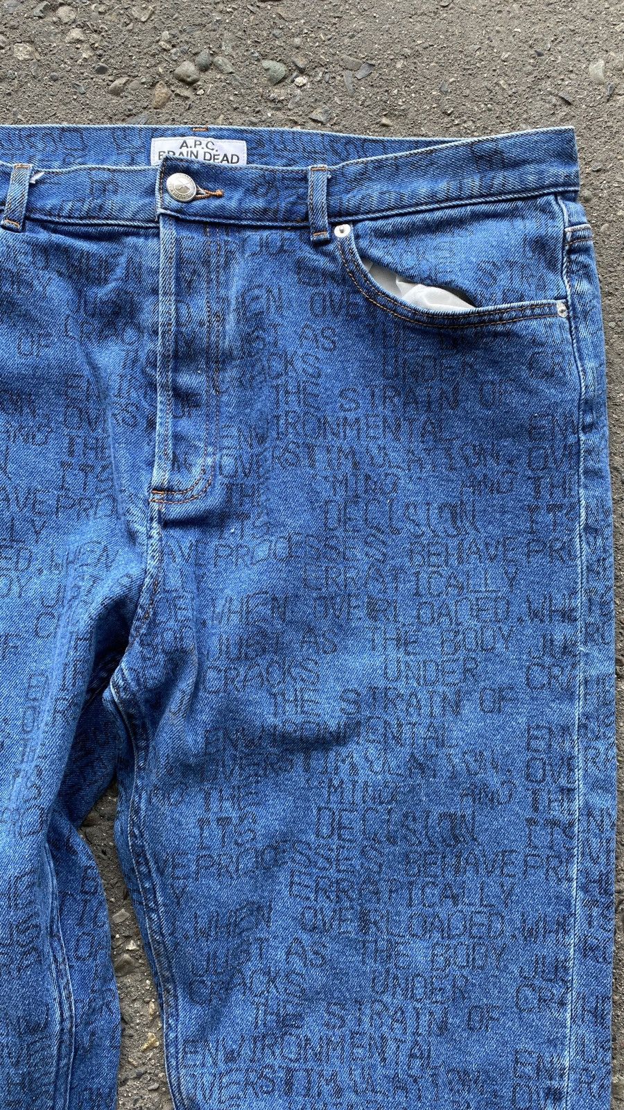 A.P.C. × Brain Dead APC X Braindead Denim Size US 36 / EU 52 - 4 Thumbnail