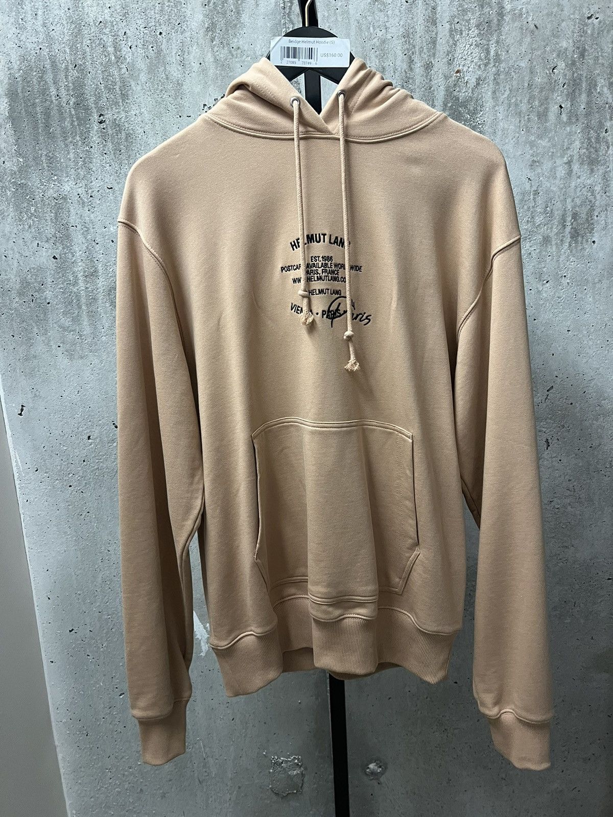 Helmut Lang Helmut Lang Paris Hoodie Size US S / EU 44-46 / 1 - 1 Thumbnail