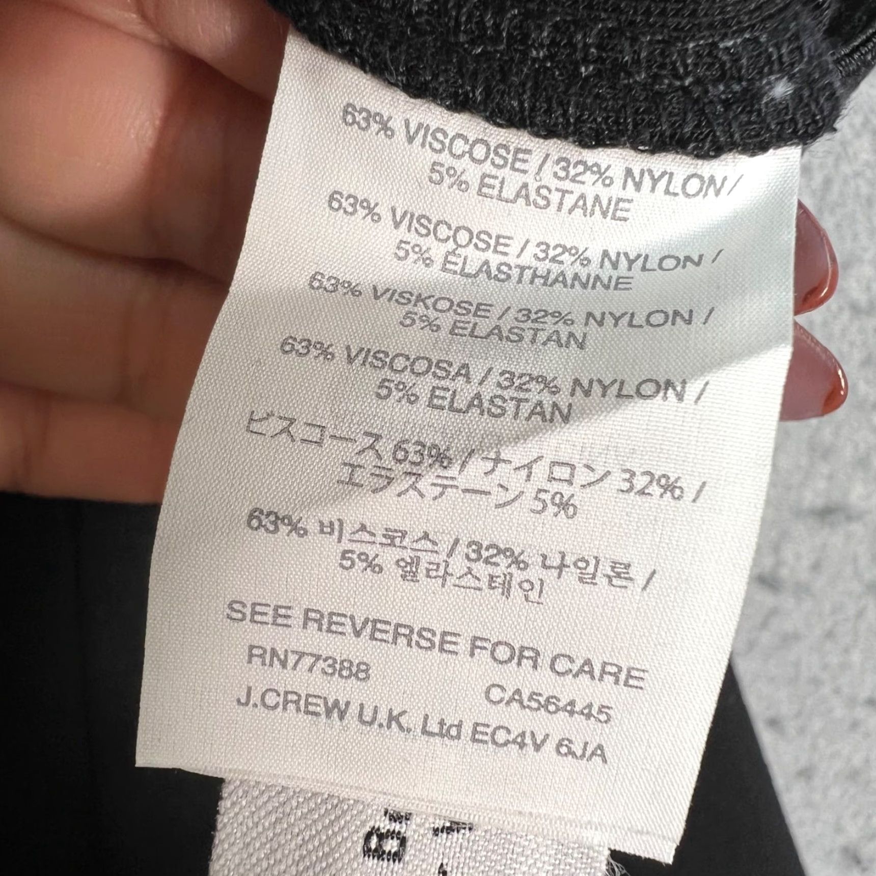 J.Crew J. Crew Womens J.CREW Pixie Pants Size 4 S Black Ankle Skinny Ponte Zip Front Ponte Zip Ankle Pants Size 27" / US 4 / IT 40 - 4 Thumbnail