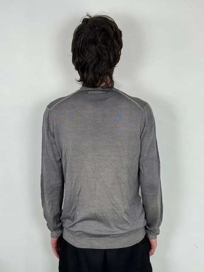 Prada AW2009 Prada Luna Rossa Grey Gradient Classic Sweater Size US M / EU 48-50 / 2 - 3 Thumbnail