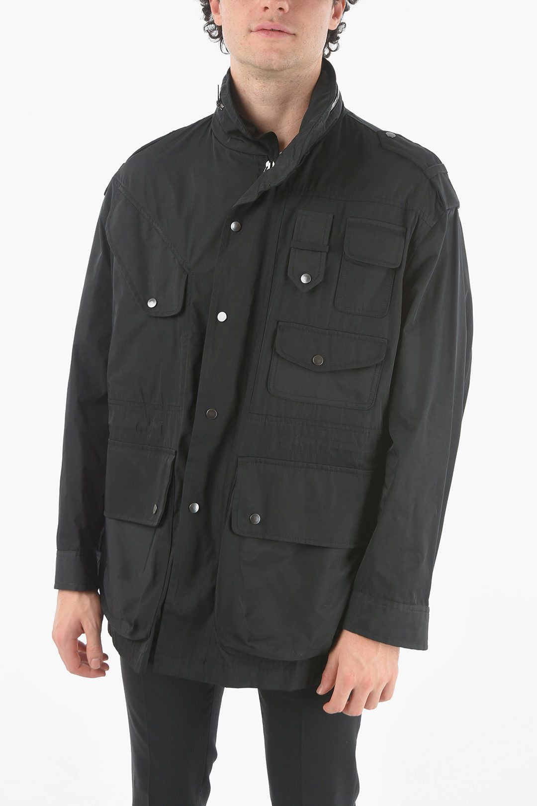 image of Neil Barrett Og1Mm1223 Jacket In Black, Men's (Size Small)