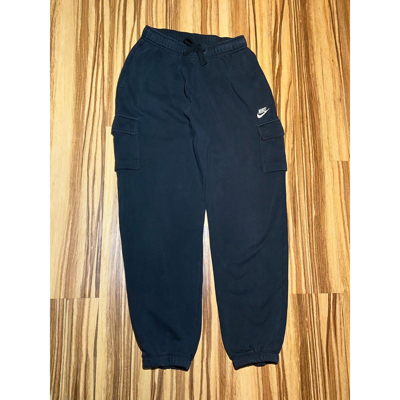 Nike Black Nike Swatpants Cargo Pockets Size Small Size US 31 - 2 Thumbnail