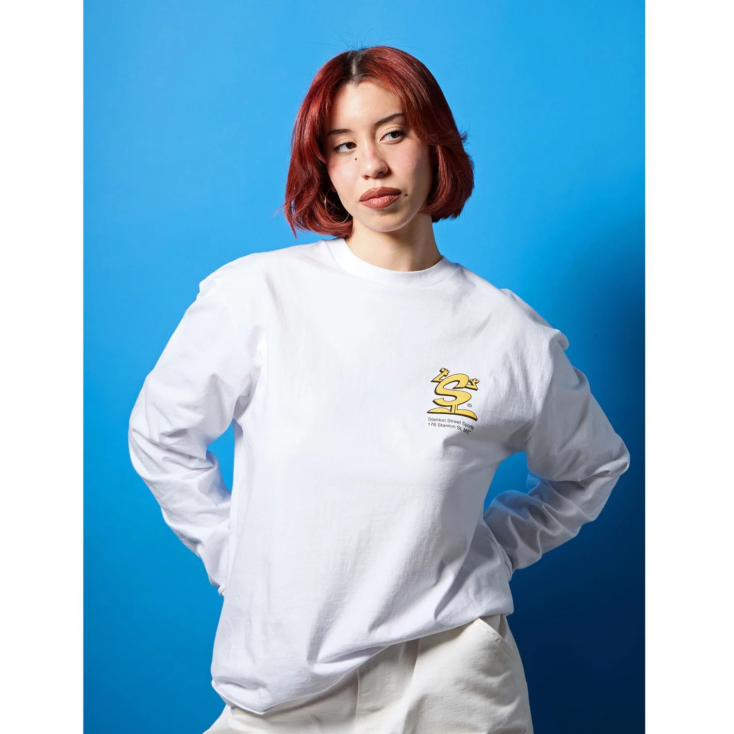 Only NY NWT Only NY SS24 SSS Hero Long Sleeve T-Shirt (L) White Size US L / EU 52-54 / 3 - 7 Thumbnail