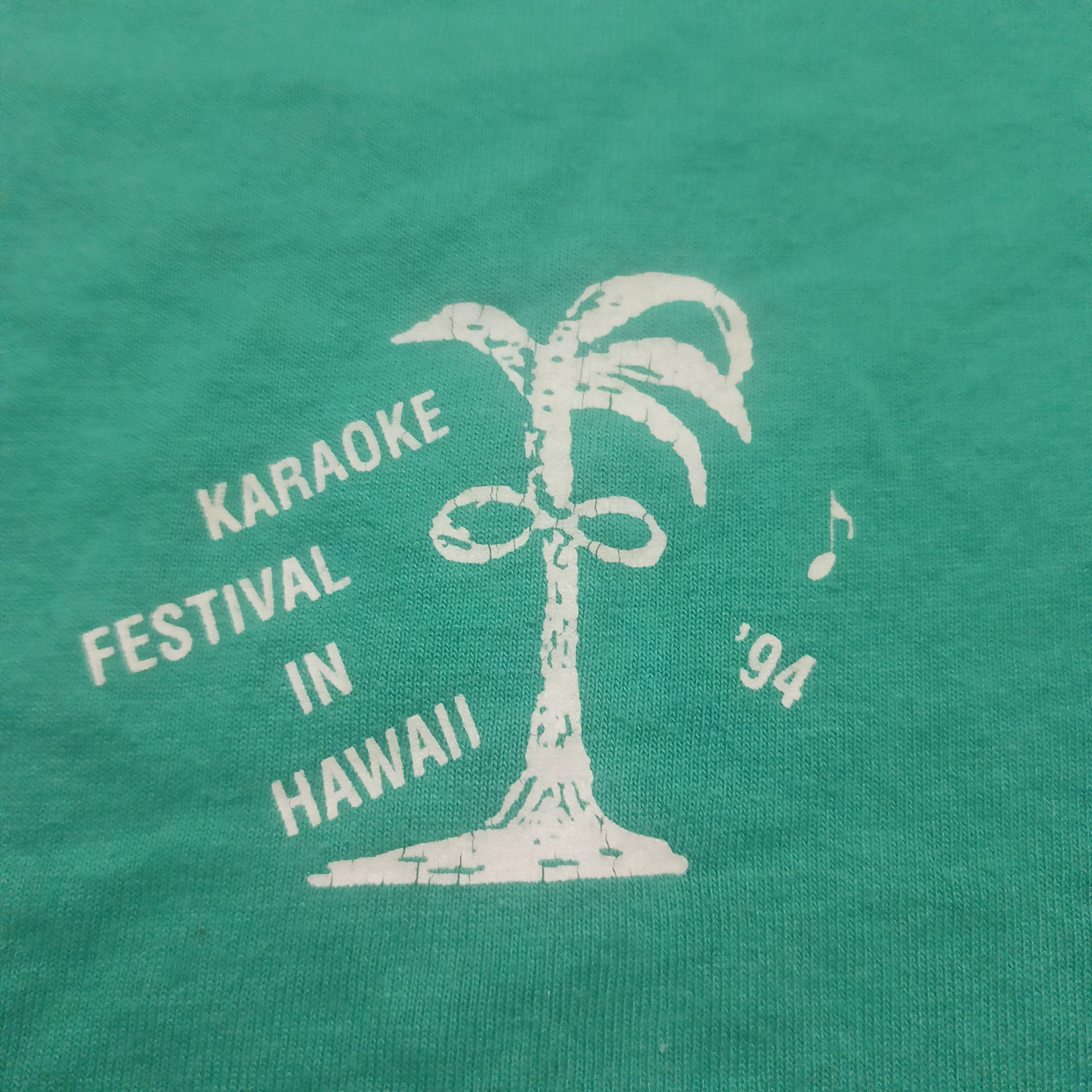 Vintage Karaoke Festival In Hawaii '94 Size US M / EU 48-50 / 2 - 2 Thumbnail