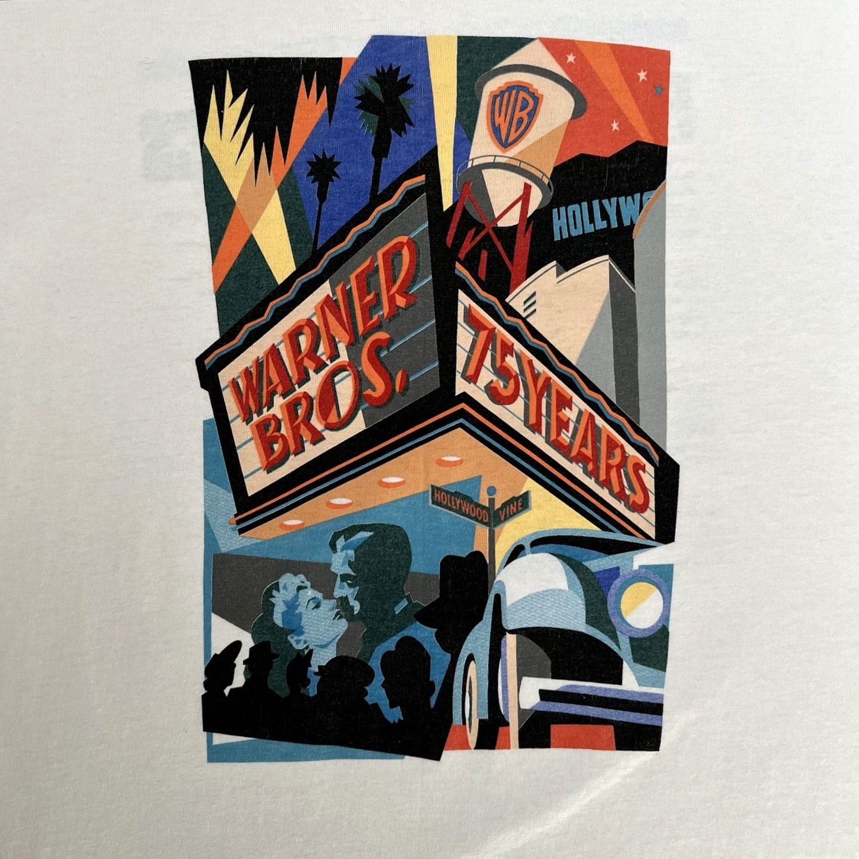 Vintage VINTAGE Warner Bros Festival Of Classics Shirt L White 90s Movie Promo Horror Tee Mens Size US L / EU 52-54 / 3 - 4 Thumbnail