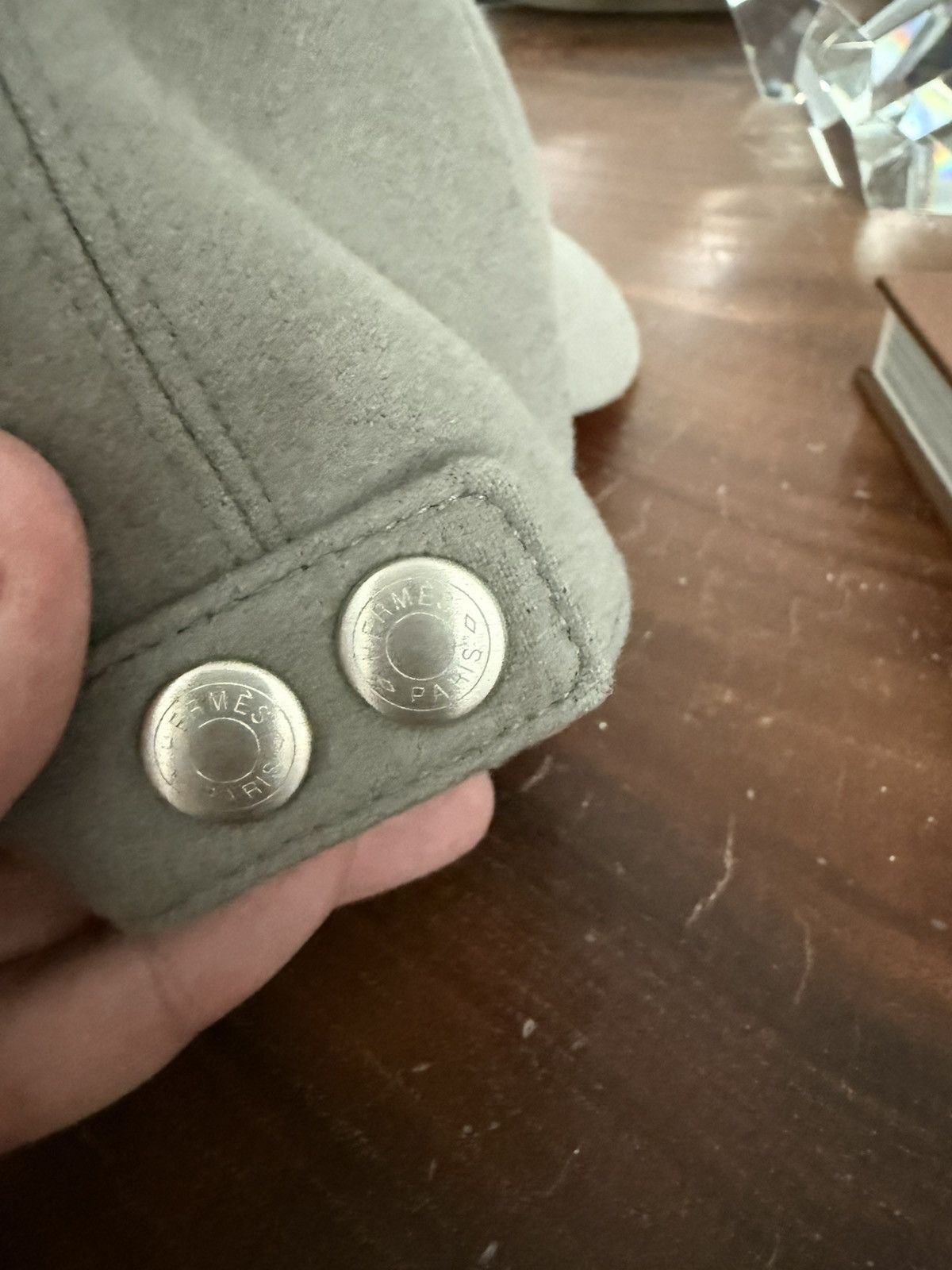 Hermes Hermes Men Baseball Hat: Pure Cashmere - Rare Size 61 🧢 🏆 Size ONE SIZE - 4 Thumbnail