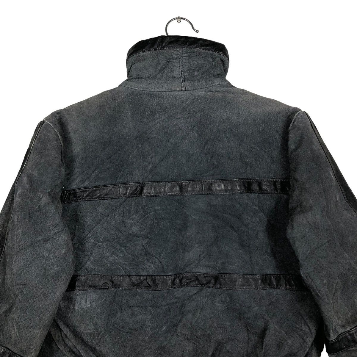 Japanese Brand 🔥VINTAGE GENUINE LEATHER JACKET BLANKET MACY’S BRAZIL Size US M / EU 48-50 / 2 - 11 Thumbnail