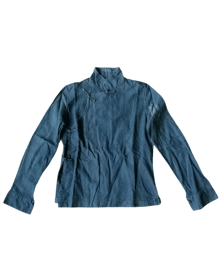 45rpm 45rpm Japan Blue Woman Longsleeve Shirt Size S / US 4 / IT 40 - 1 Thumbnail