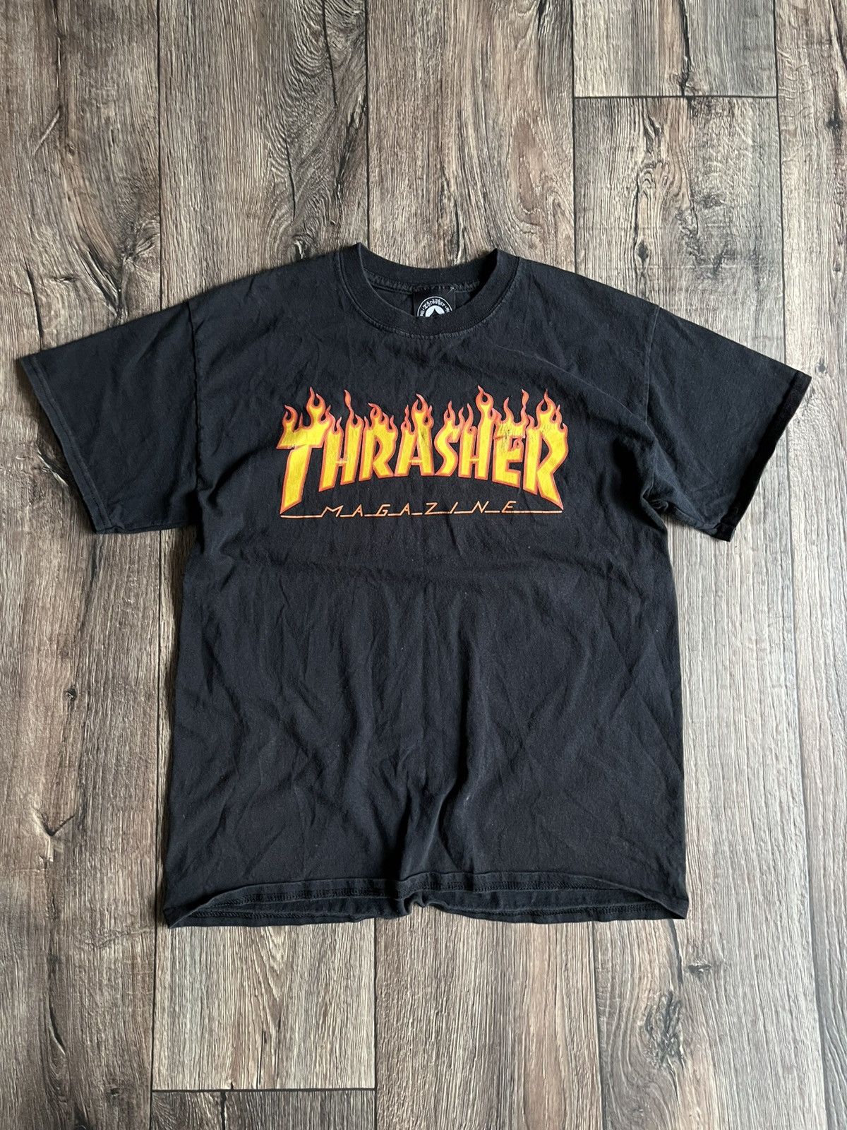 Thrasher × Vintage Vintage Thrasher Flame Logo Tee Size US M / EU 48-50 / 2 - 1 Thumbnail