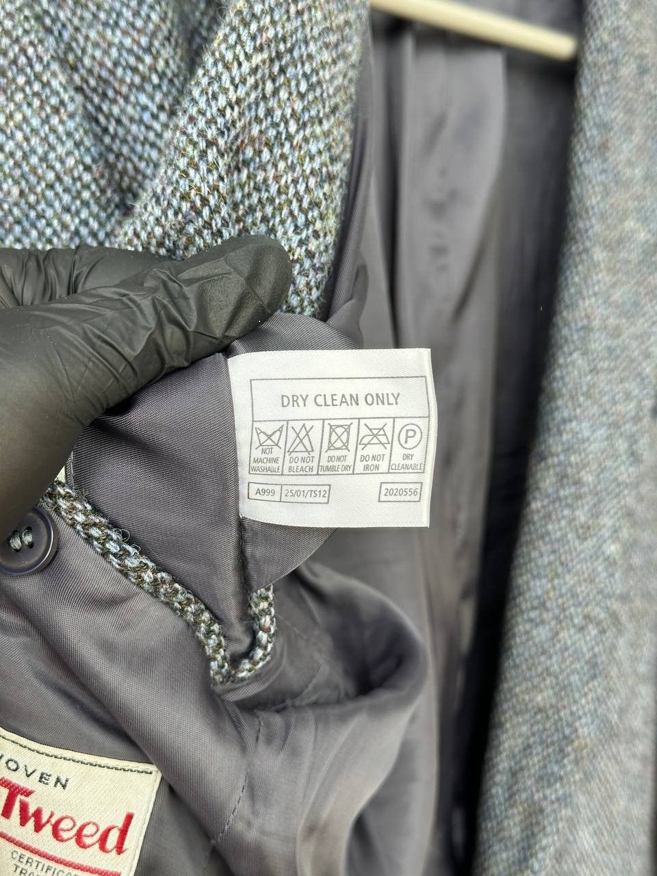 Harris Tweed Harris Tweed British Heritage Wool Blazer Handwoven Scotland Size 40L - 13 Thumbnail