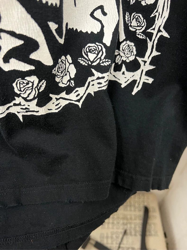 Number (N)ine Number (N)ine06SS Gun Flower Rose Short Sleeve 2503-Nextarr Size US M / EU 48-50 / 2 - 8 Thumbnail