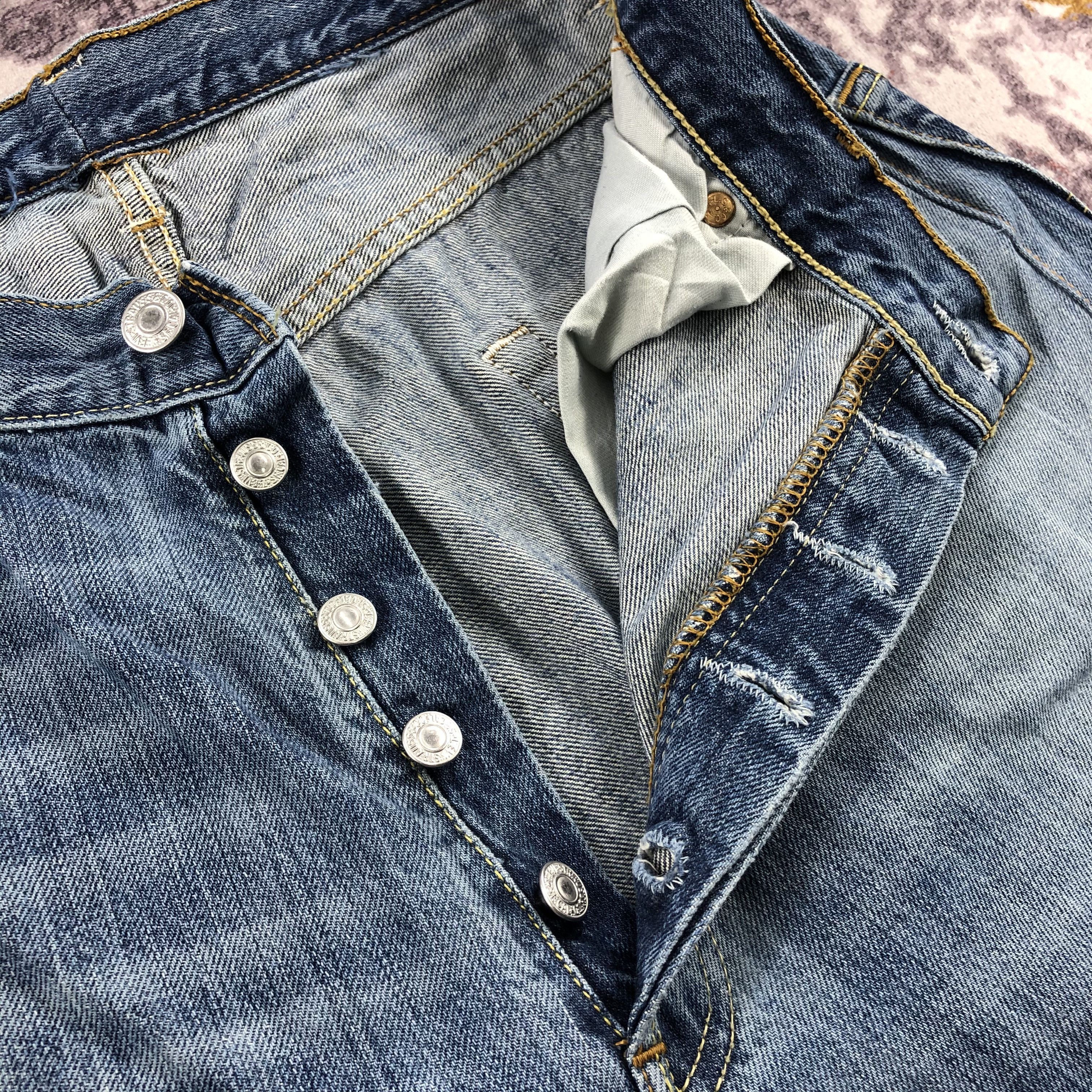 Levi's Vintage 90s Blue Wash Levis 501 Jeans-JM2626 Size US 30 / EU 46 - 13 Thumbnail