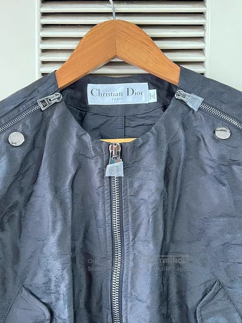 Dior Dior Black short jacket Size XXS / US 00 / IT 34 - 4 Thumbnail