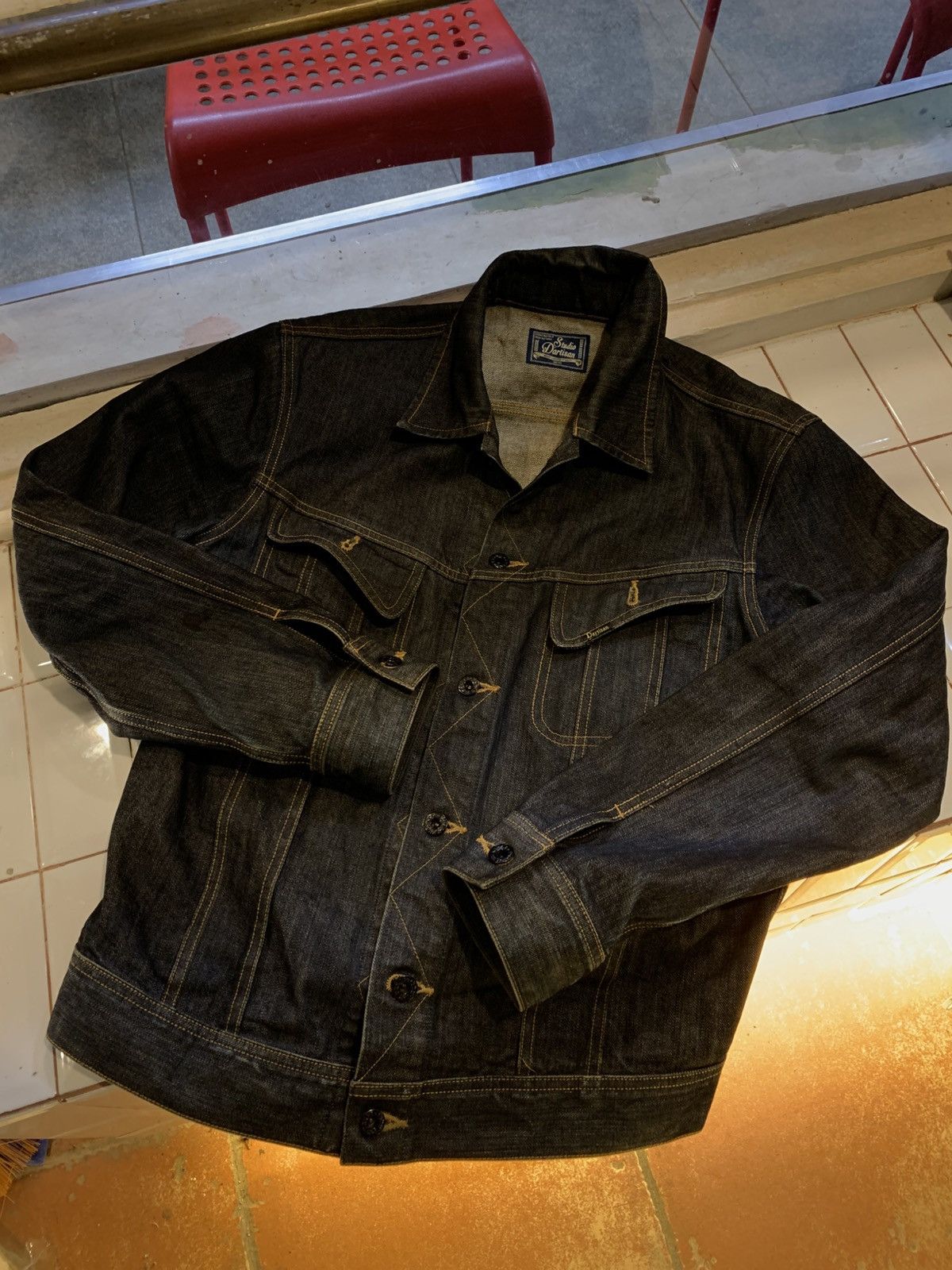Studio D'Artisan 🐍 Studio D’Artisan Denim Jacket Size US M / EU 48-50 / 2 - 1 Thumbnail