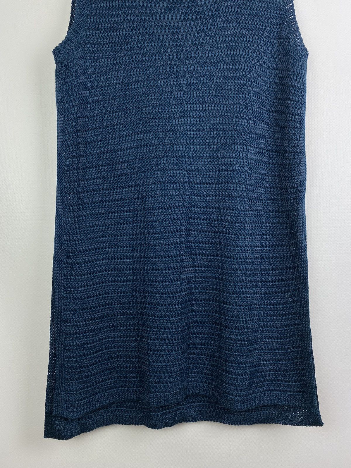 Loro Piana Loro Piana ladies sleeveless linen silk knitted dress size L Size L / US 10 / IT 46 - 3 Thumbnail