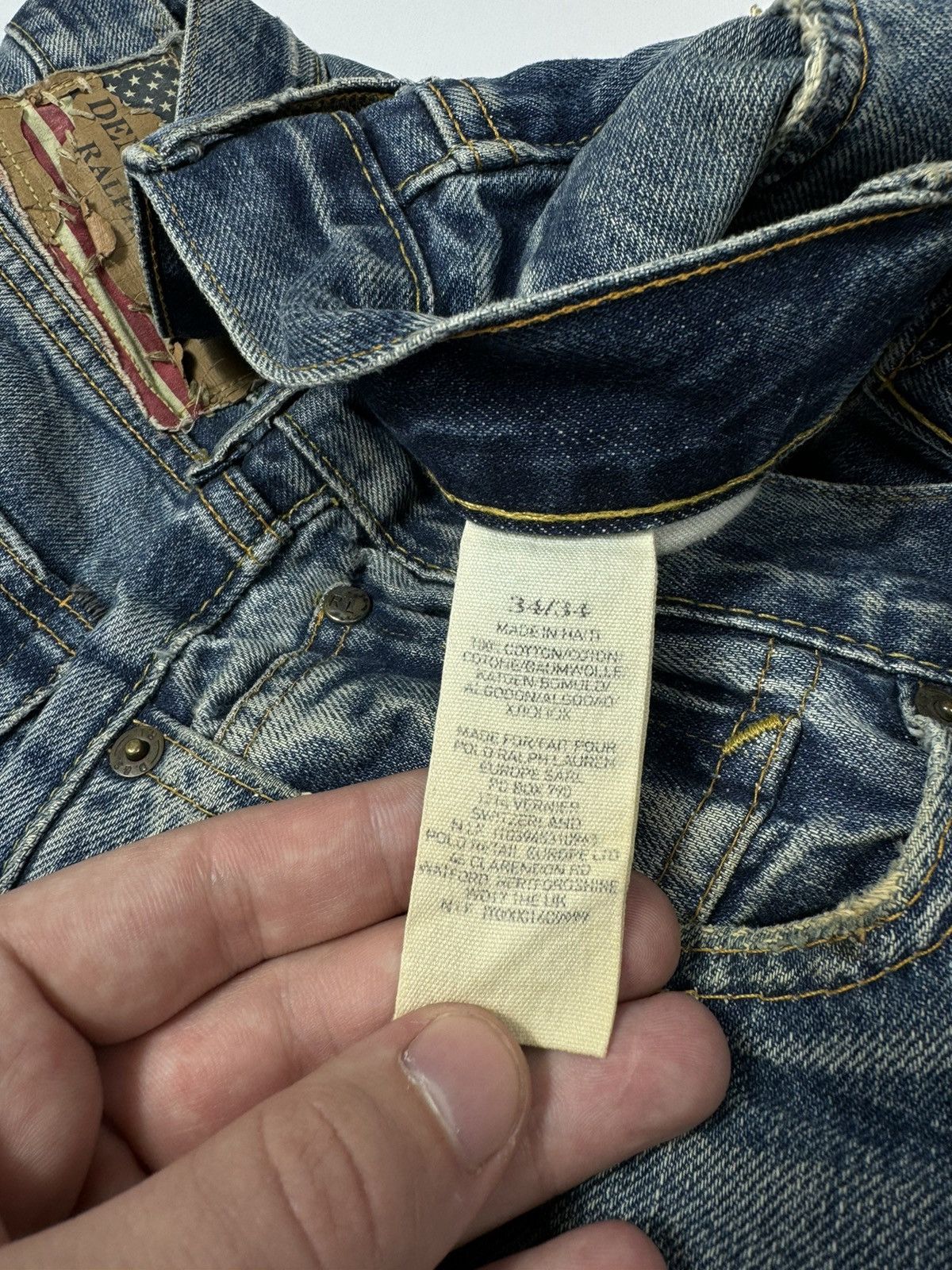 Denim & Supply Ralph Lauren Vintage Denim Supply X Polo Ralph Lauren Pants Size US 34 / EU 50 - 16 Thumbnail