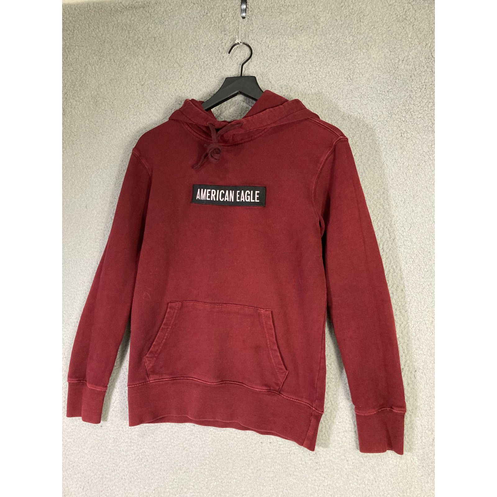 Red american eagle hoodie clearance