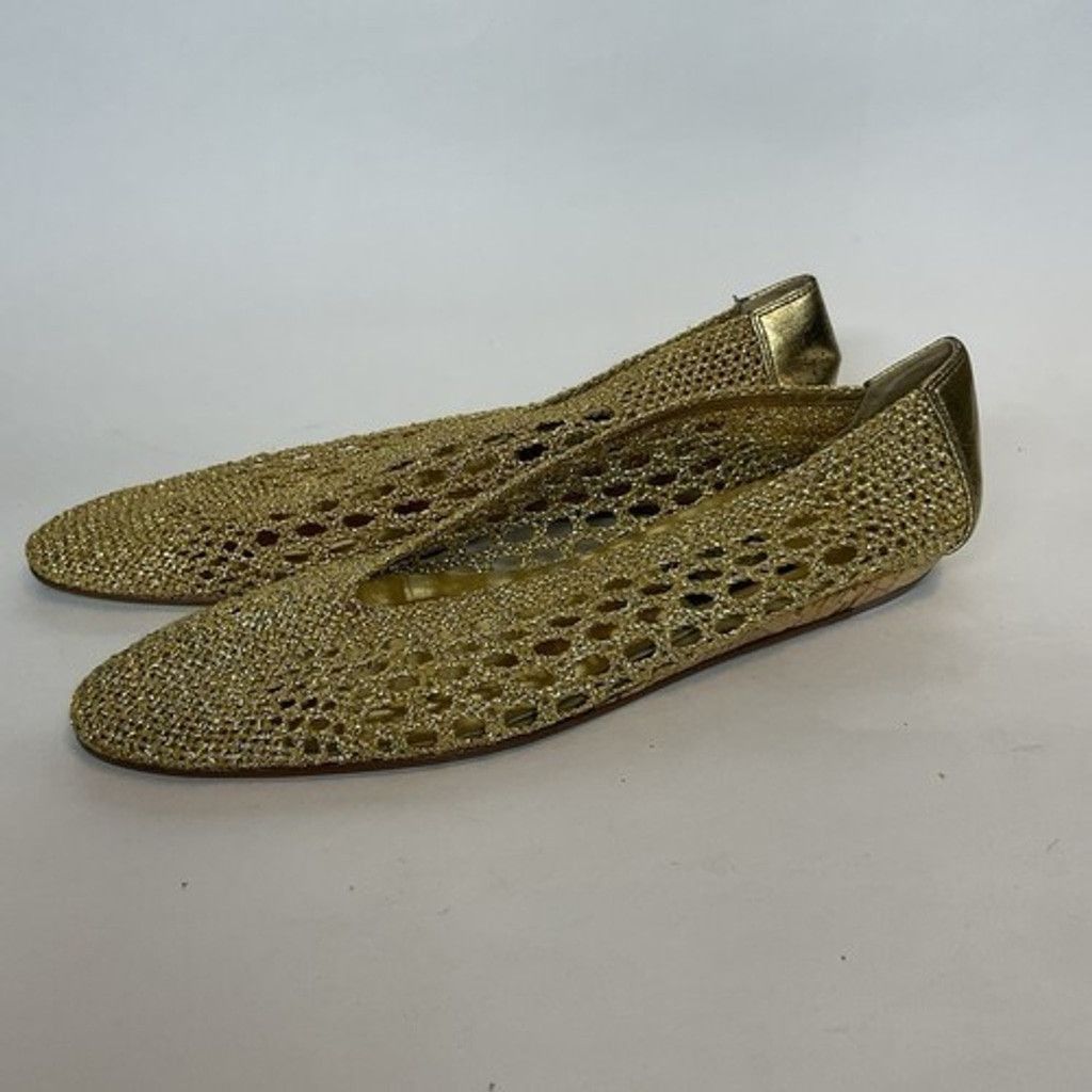 Other VTG J. Renee Woven Fabric Slip On Flats Ballet Women 8M Size US 8 / IT 38 - 1 Thumbnail