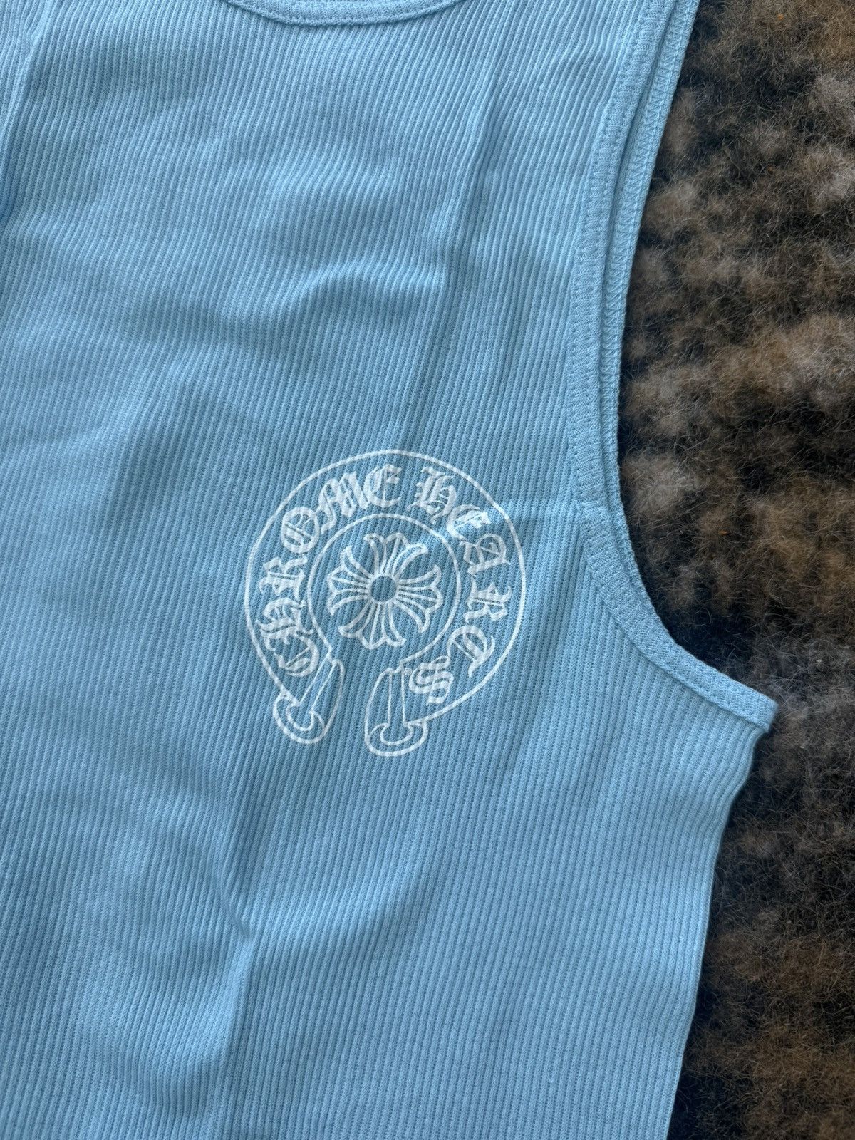 Chrome Hearts CHROME HEARTS BABY BLUE TANK TOP Size US XL / EU 56 / 4 - 6 Thumbnail