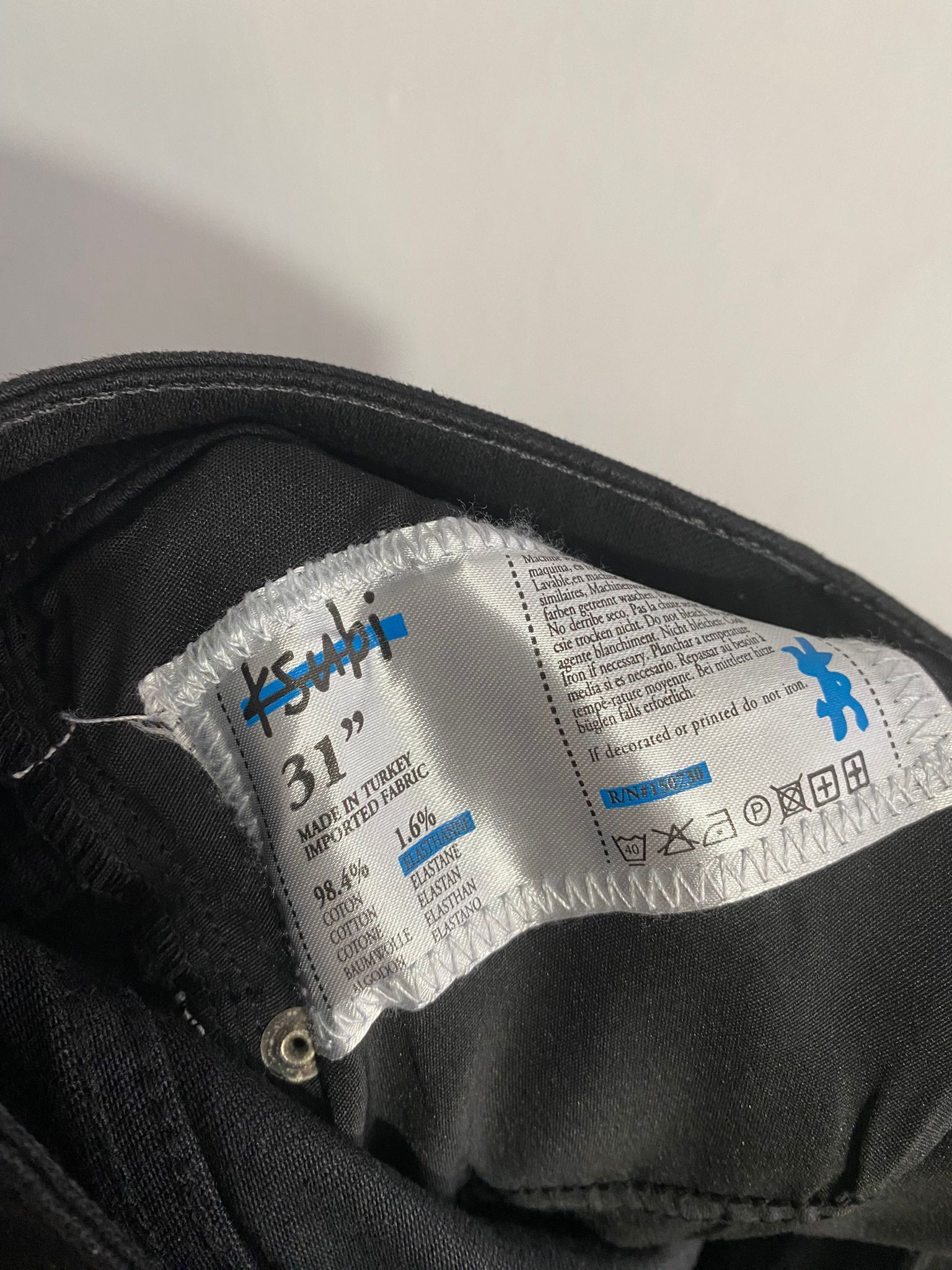 Ksubi Ksubi laid black jeans Size US 31 - 7 Thumbnail
