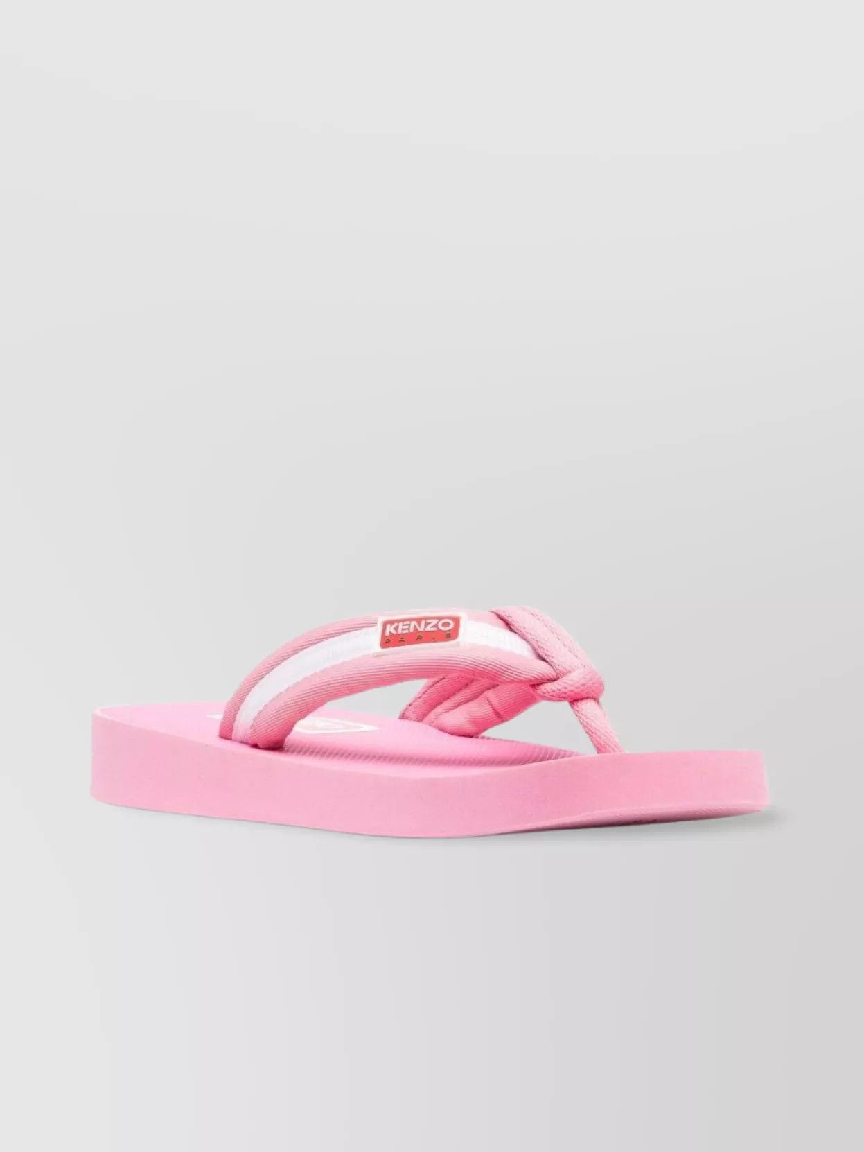 Kenzo o1y1025 Slippers in Pink/White Size US 8 / IT 38 - 2 Thumbnail