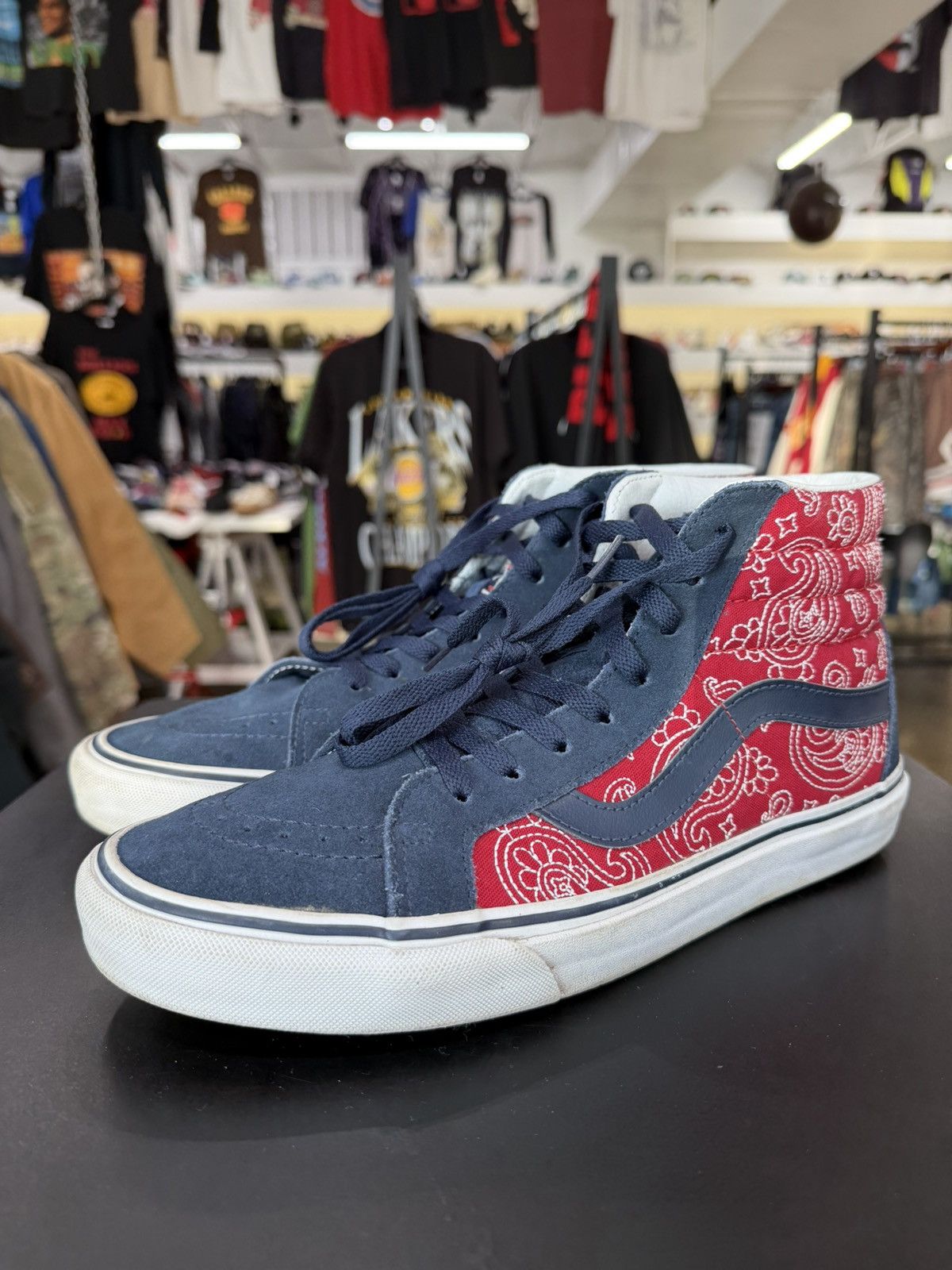 Vans Vans Sk8 Hi Bandana Size 10 Size US 10 / EU 43 - 1 Thumbnail