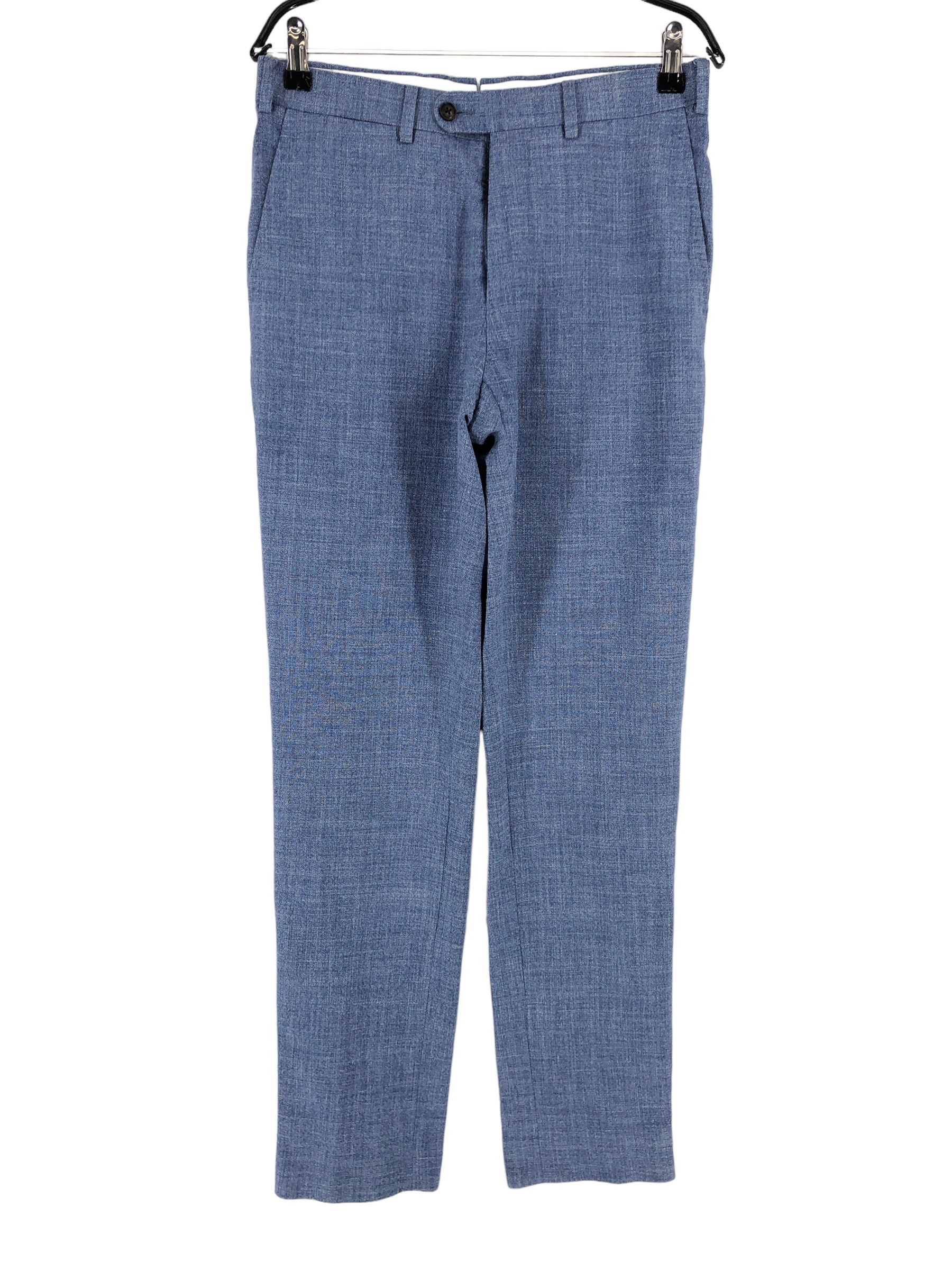 Suitsupply Brescia Wool Silk Linen Formal Trousers Size 44 - W30 L31 Size 34R - 1 Thumbnail