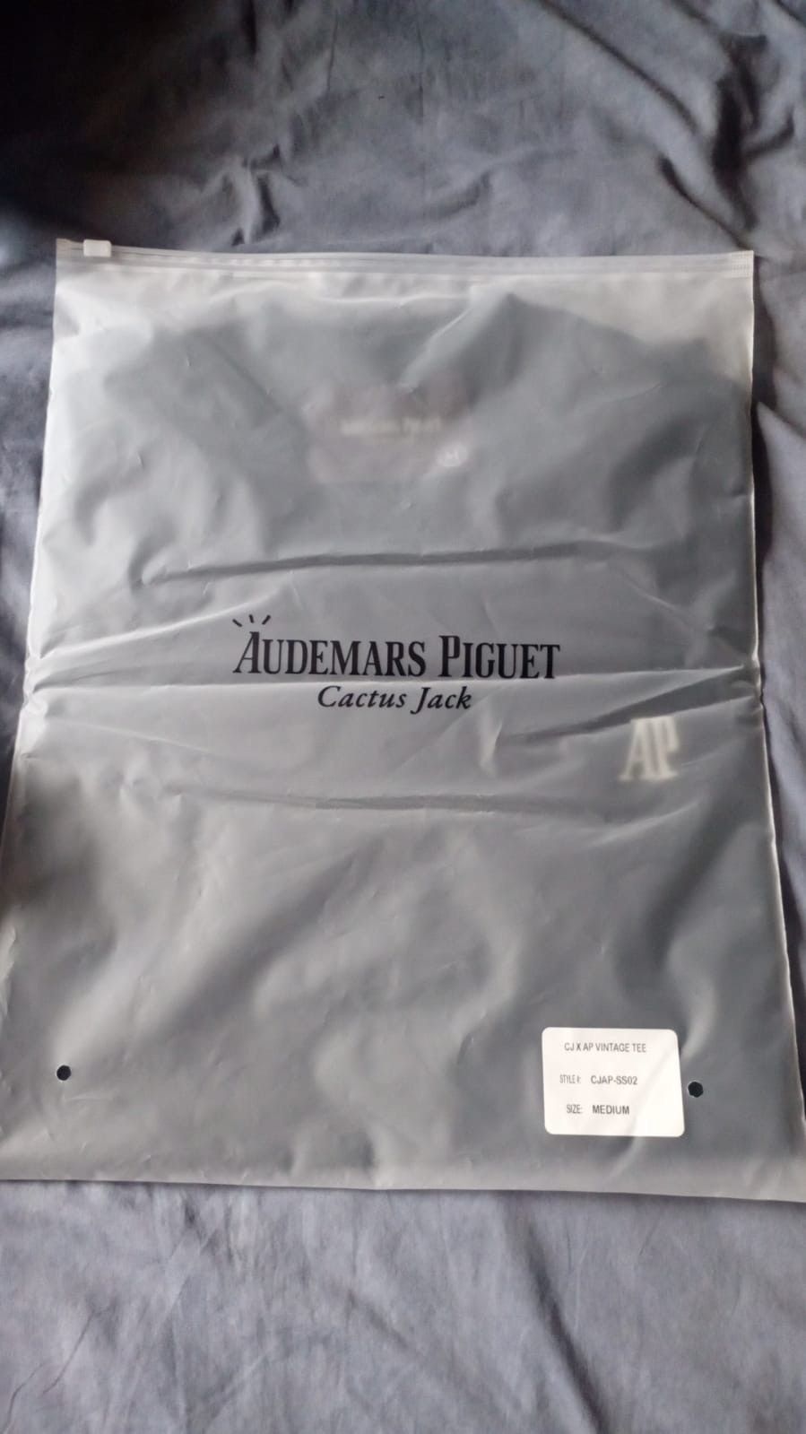 image of Audemars Piguet Vintage Tee in Black, Men's (Size Medium)