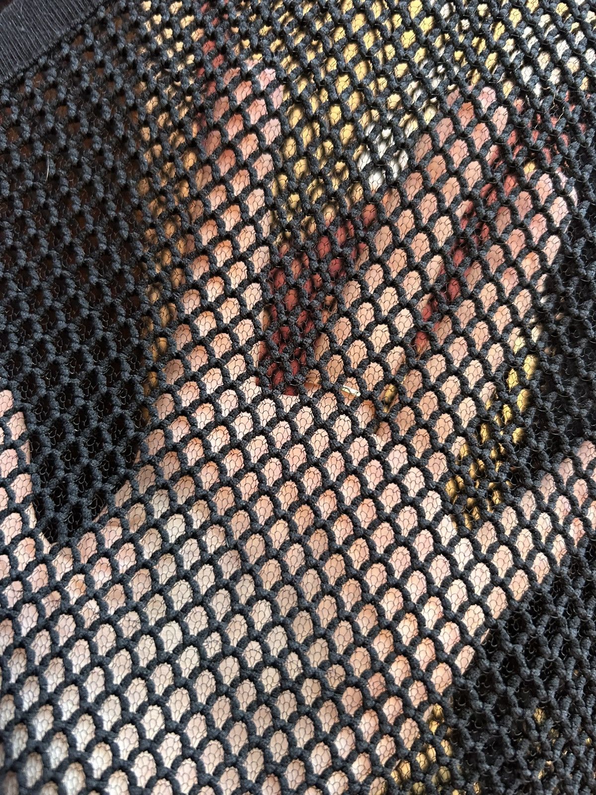 Maison Margiela Maison Martin Margiela Unisex Fishnet Knit Mesh V-Neck Top Size US S / EU 44-46 / 1 - 5 Thumbnail