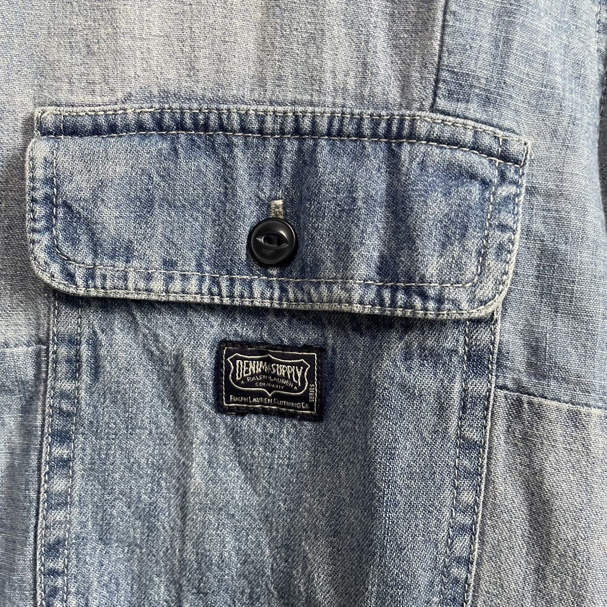 Denim & Supply Ralph Lauren Vintage Denim supply Patchwork Button up shirt Size US L / EU 52-54 / 3 - 5 Thumbnail