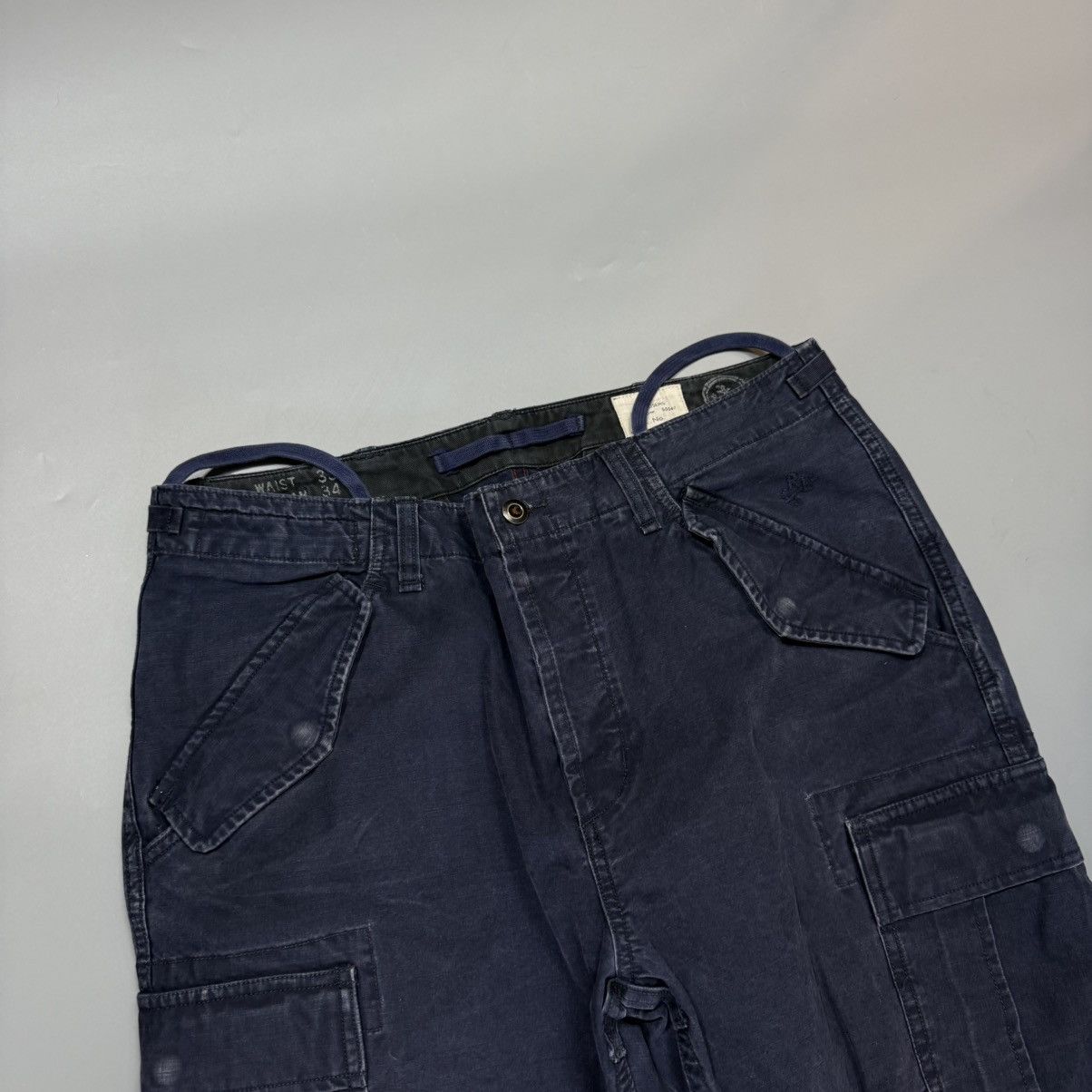 Polo Ralph Lauren Vintage Multi Pocket Polo Ralph Lauren Military Pants Size US 33 - 6 Thumbnail