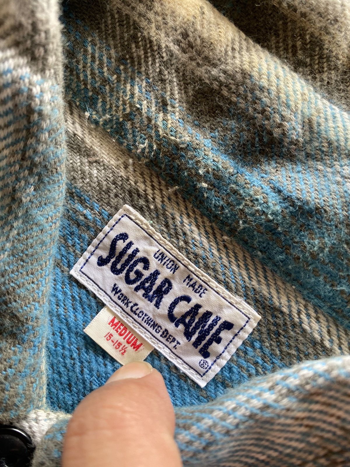 Sugar Cane Sugar Cane Plaid Flannel Shirt Size US M / EU 48-50 / 2 - 9 Thumbnail