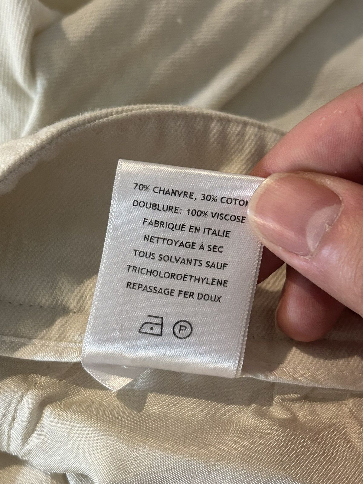 Gabriela Hearst Hemp Cotton Flared Pants Size 36" / US 14 / IT 50 - 7 Thumbnail