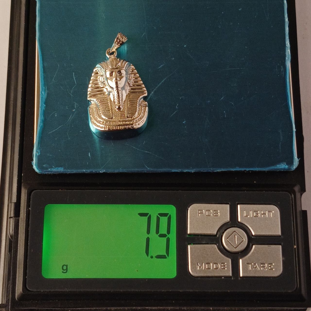 Sterling Silver 925 Sterling Silver Tutankhamun Pendant – Egyptian Pharaoh Size ONE SIZE - 7 Thumbnail