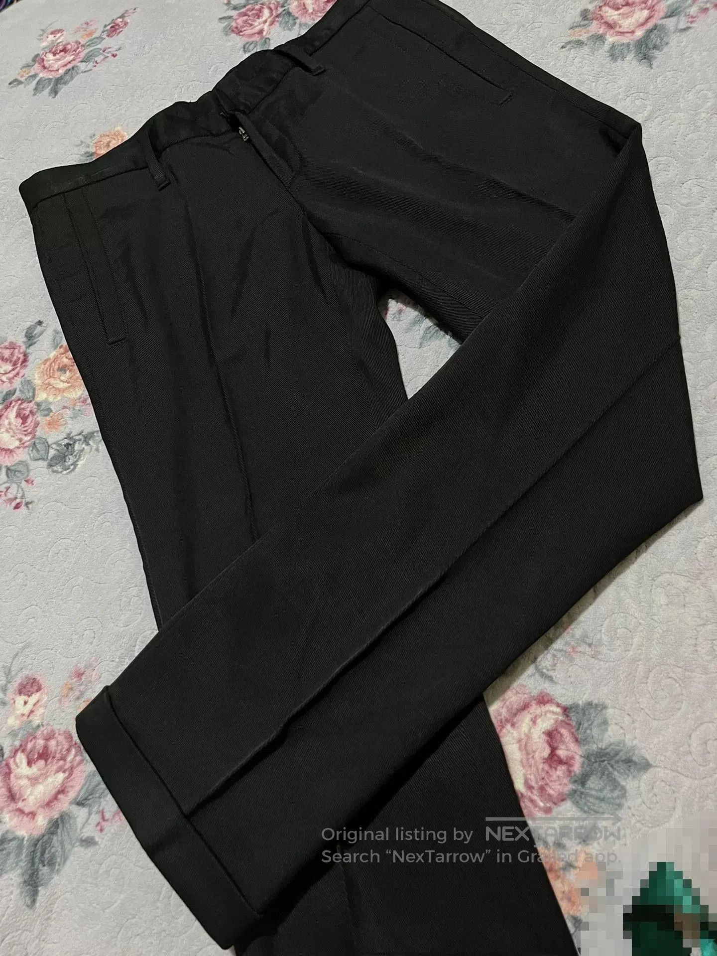 Gucci Gucci Men's Black Suit Pants. Size US 31 - 2 Thumbnail